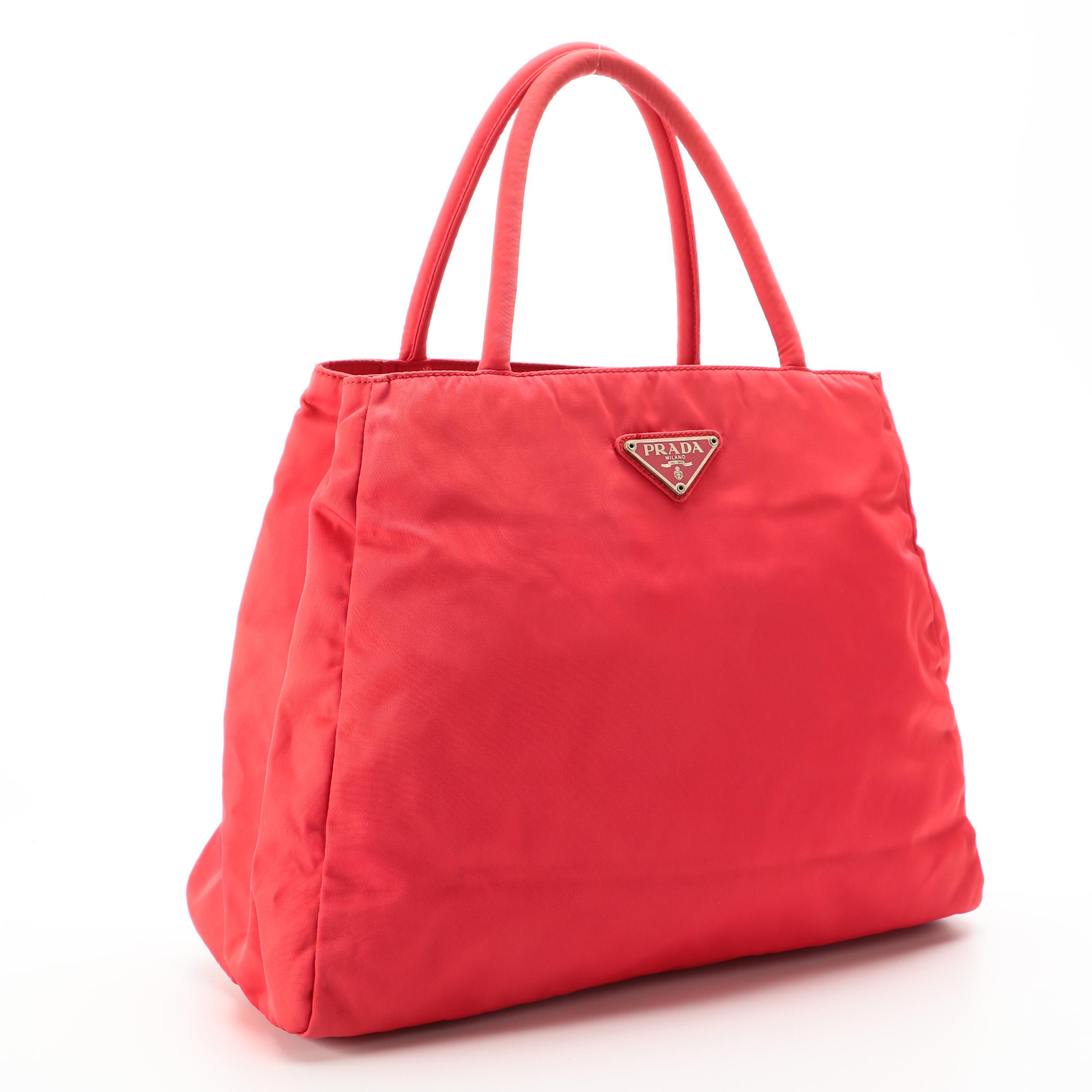 Prada Tessuto Nylon Top Handle Bag