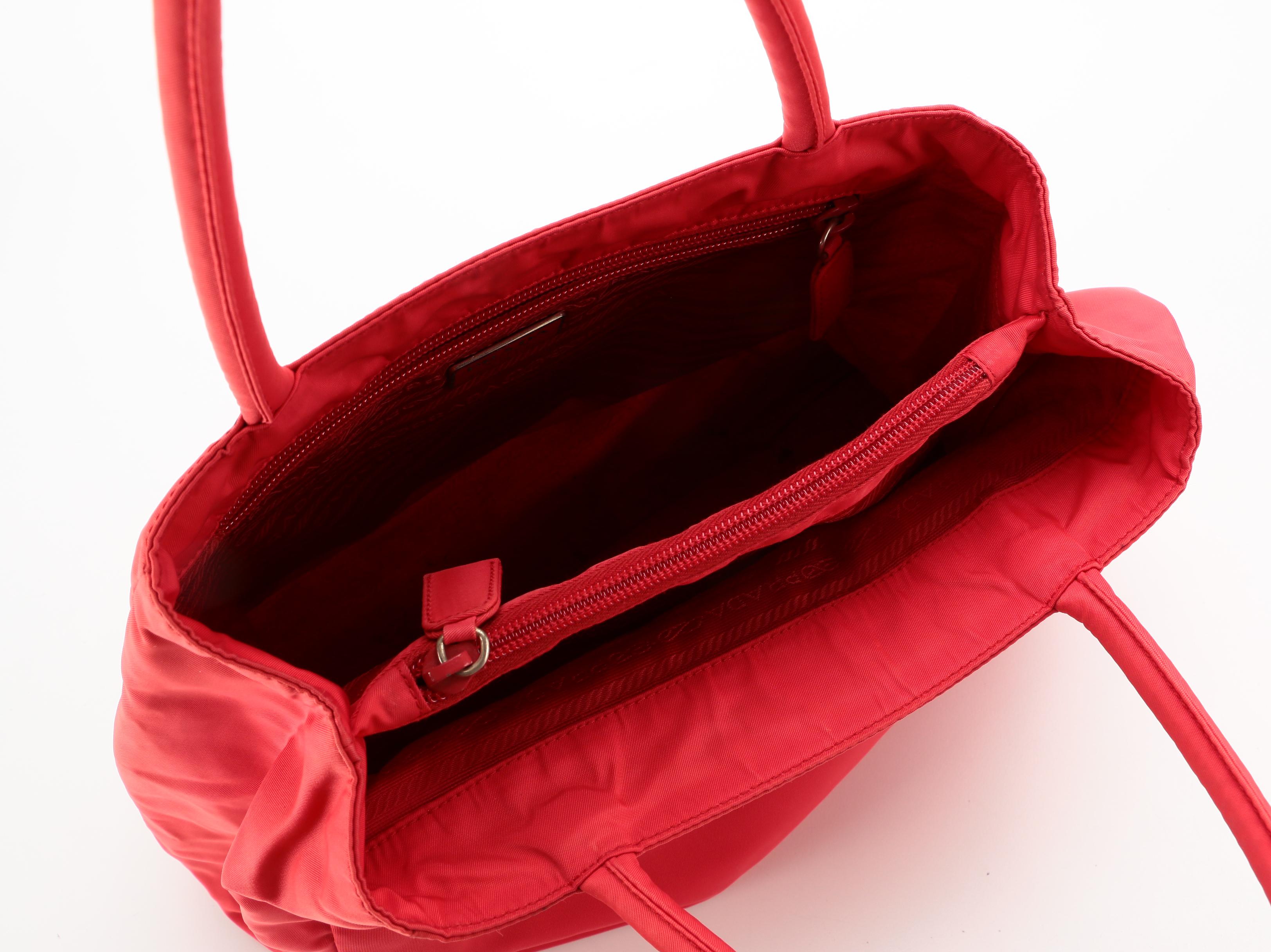 Prada Tessuto Nylon Top Handle Bag