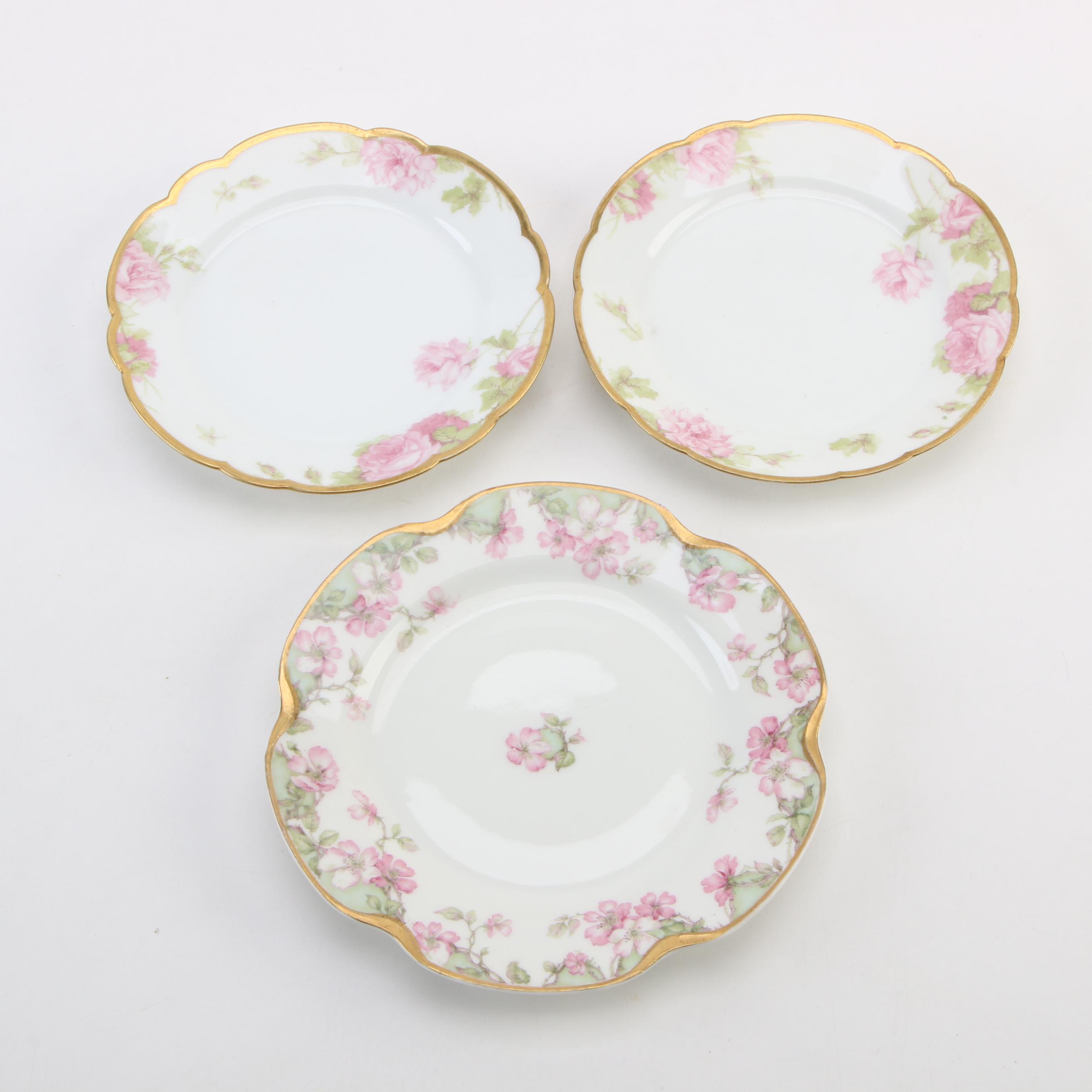 Haviland Limited Edition President Grant Plate with Other Limoges Dishes