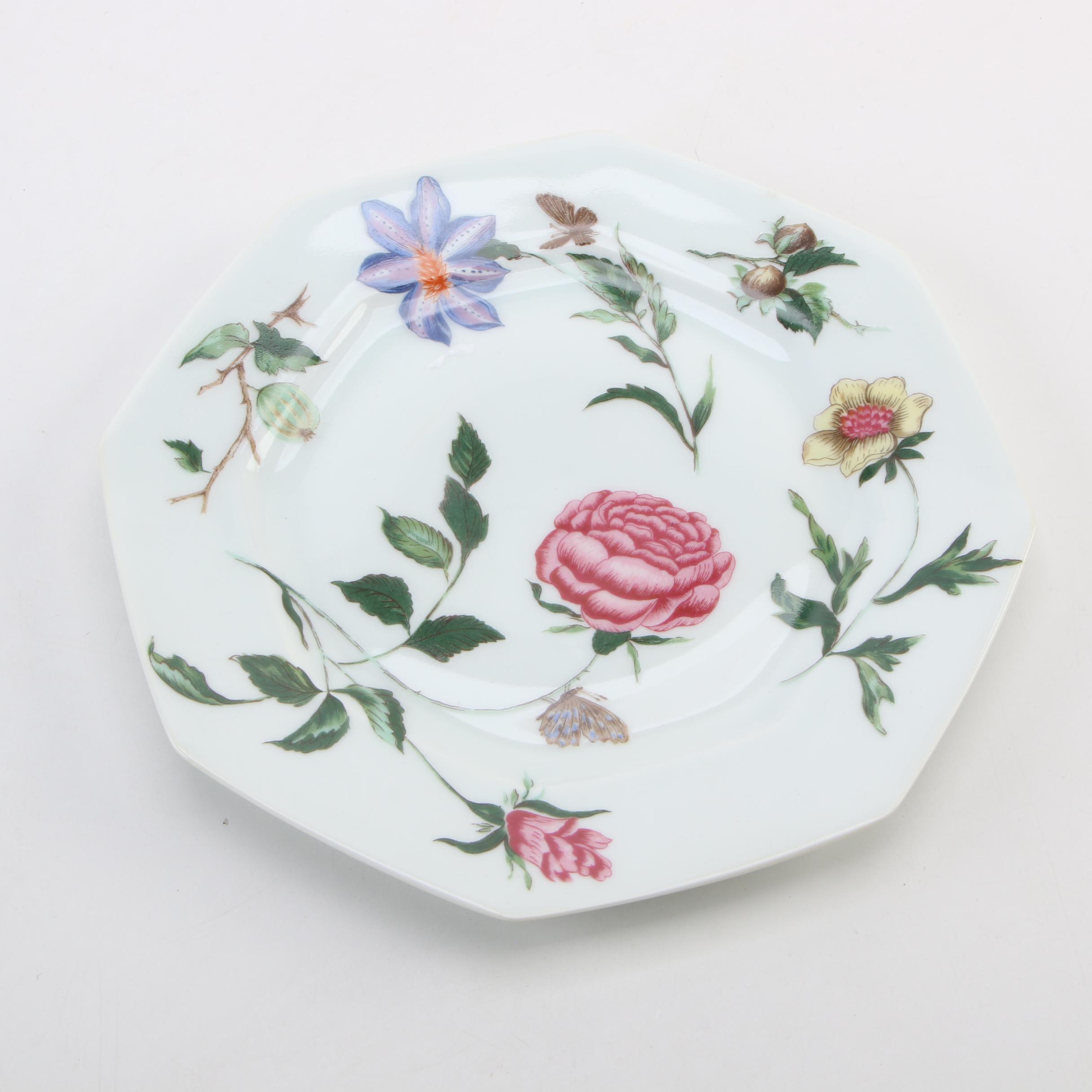 Haviland Limited Edition President Grant Plate with Other Limoges Dishes