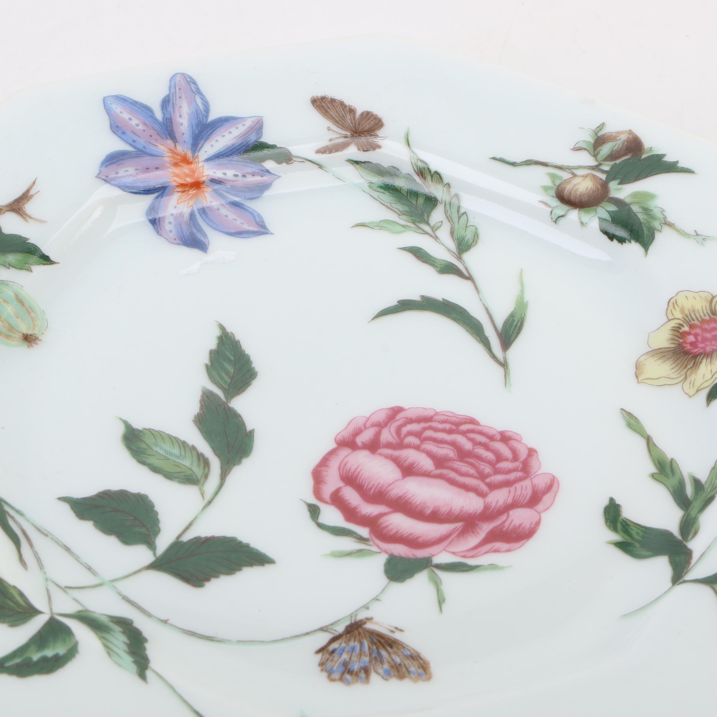 Haviland Limited Edition President Grant Plate with Other Limoges Dishes