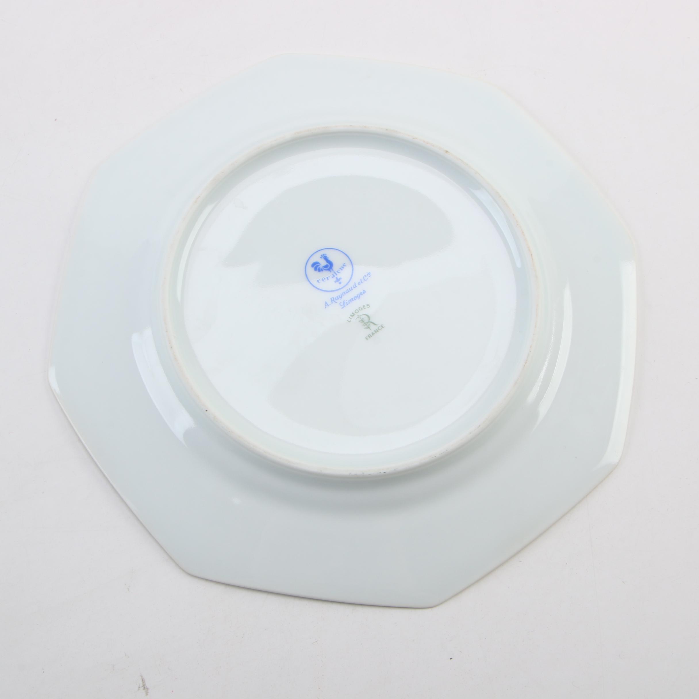 Haviland Limited Edition President Grant Plate with Other Limoges Dishes