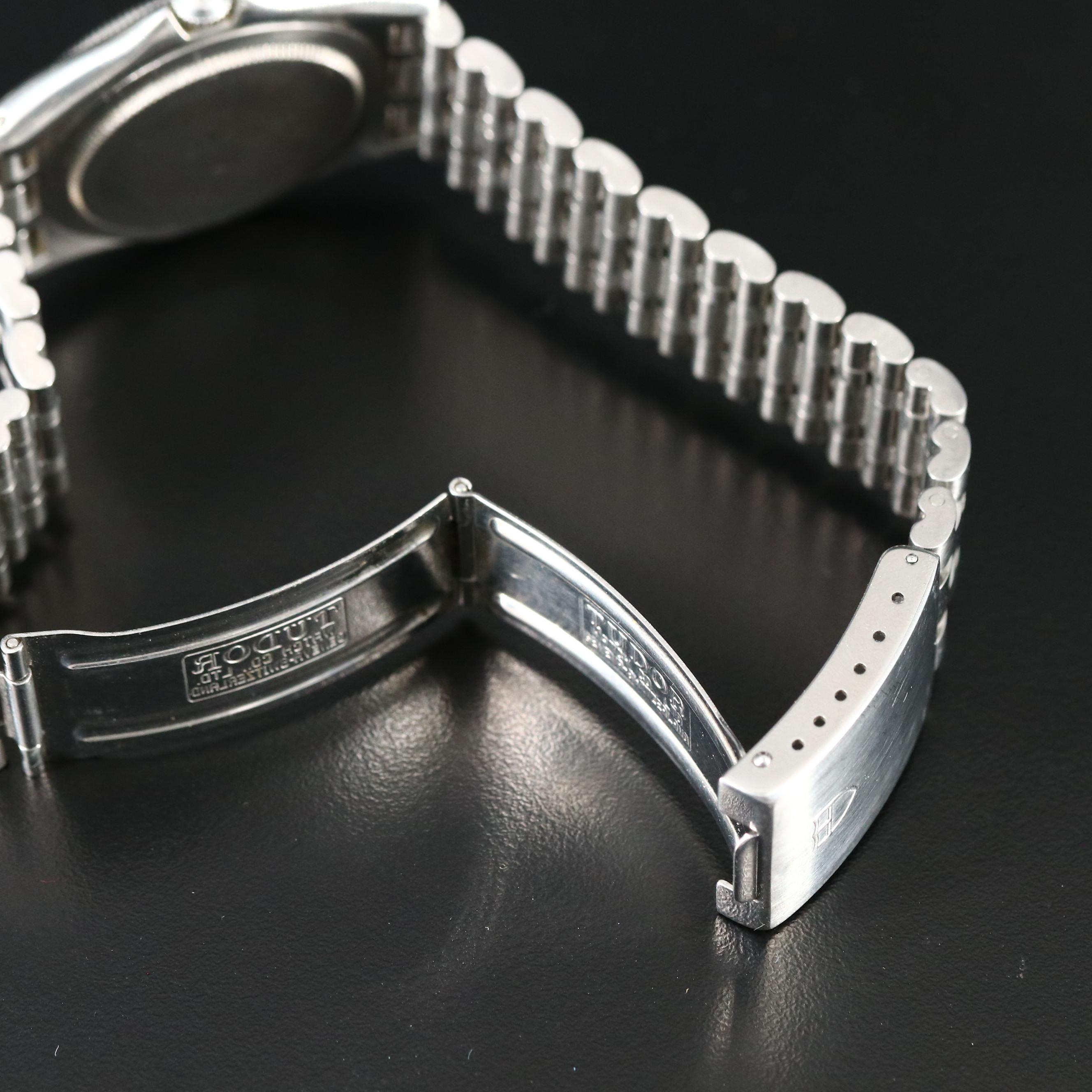 Tudor Monarch Diamond Dial Quartz Watch