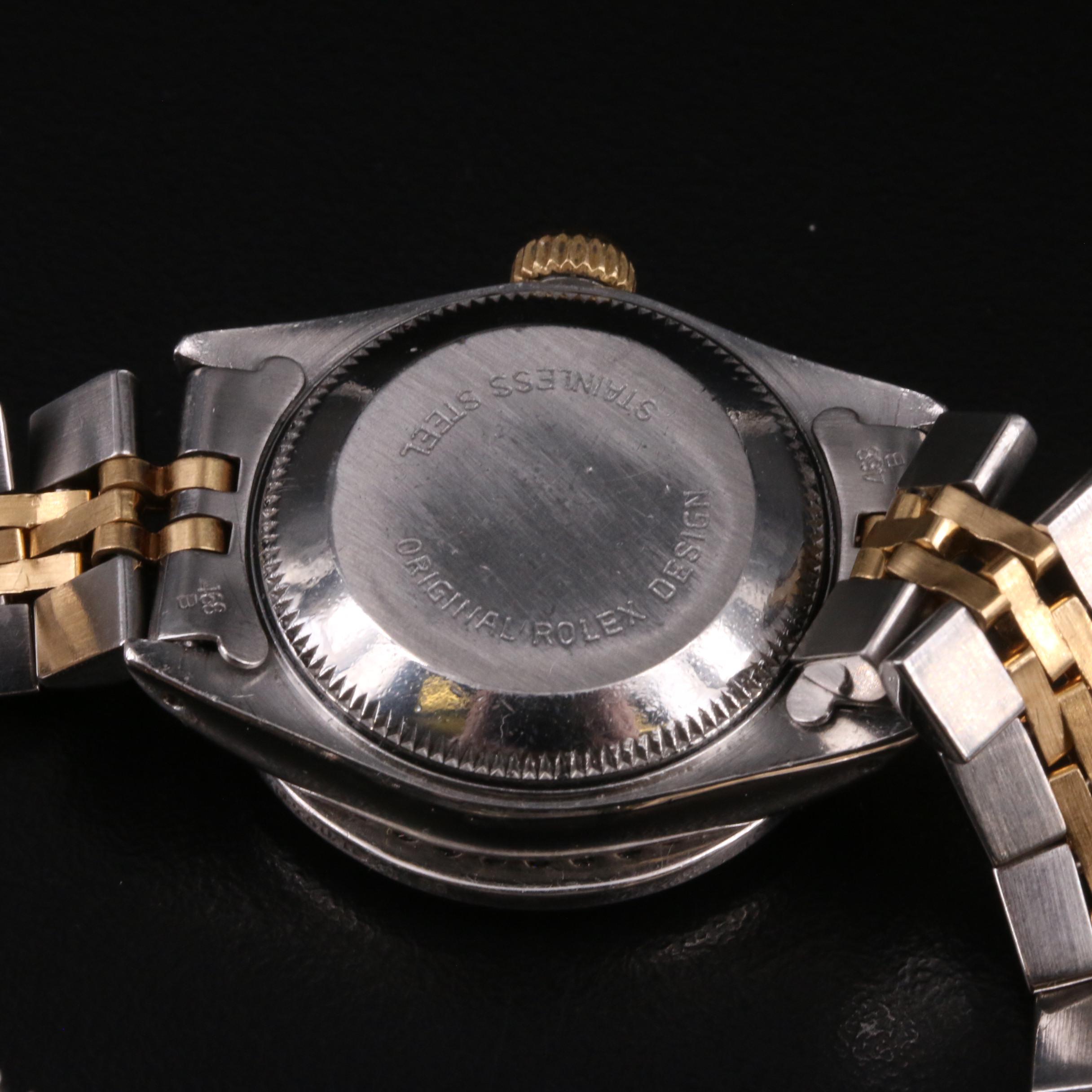 1983 Rolex "Datejust" 1.14 CTW Diamond Dial and Bezel Watch