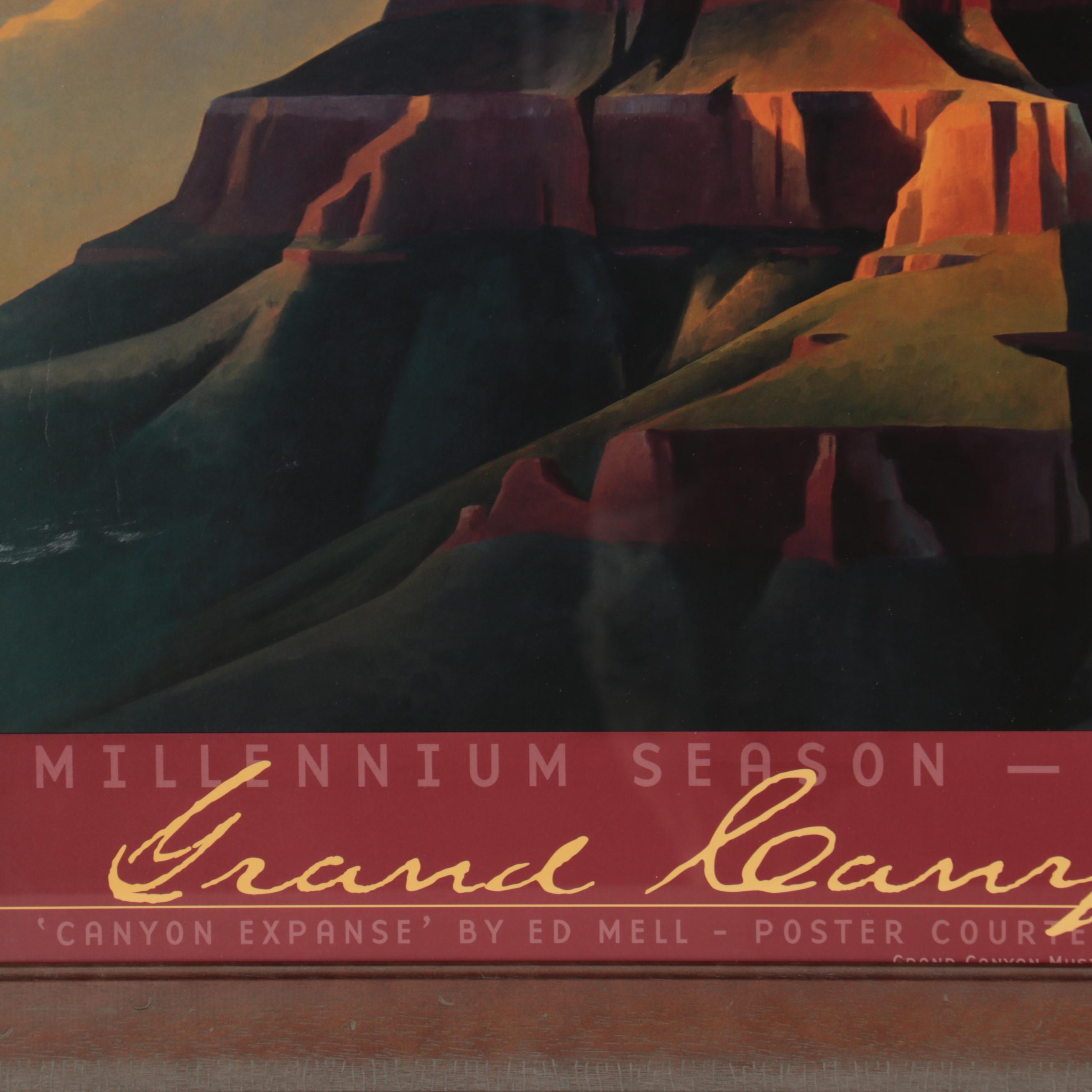 Grand Canyon Music Festival Offset Lithograph Poster After Ed Mell, 2000
