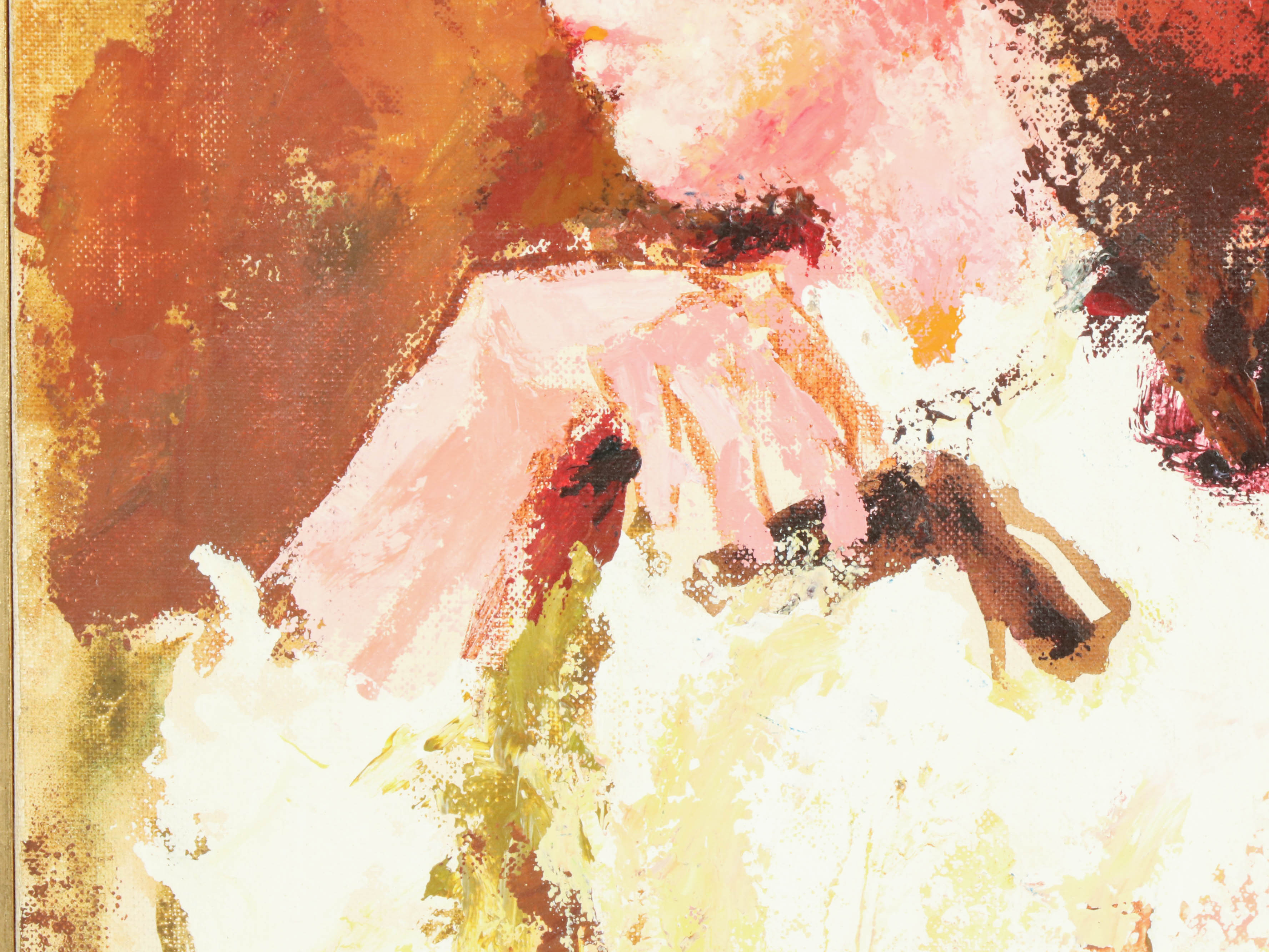 Mary Helen Wallace Acrylic Portrait Painting