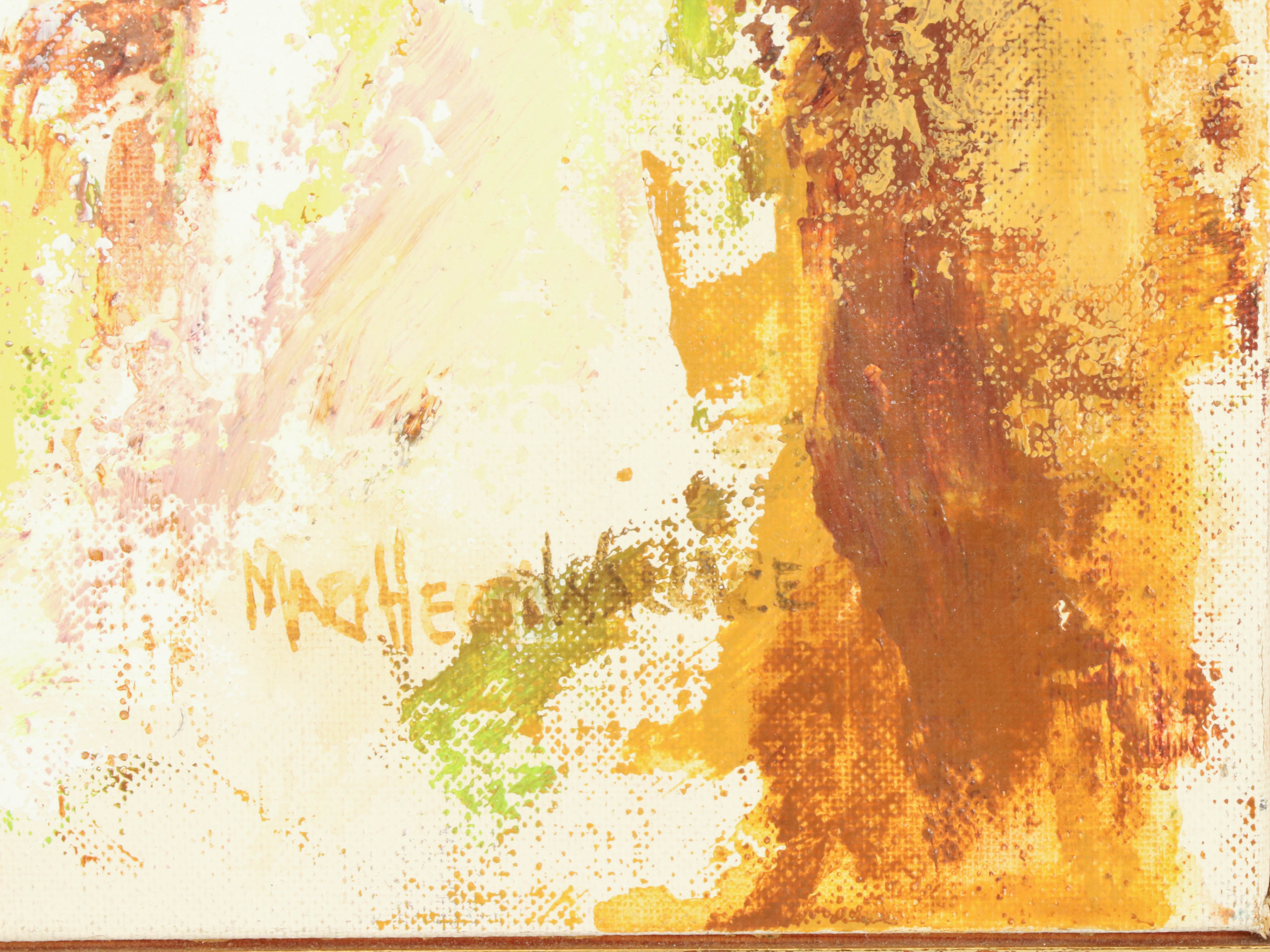 Mary Helen Wallace Acrylic Portrait Painting