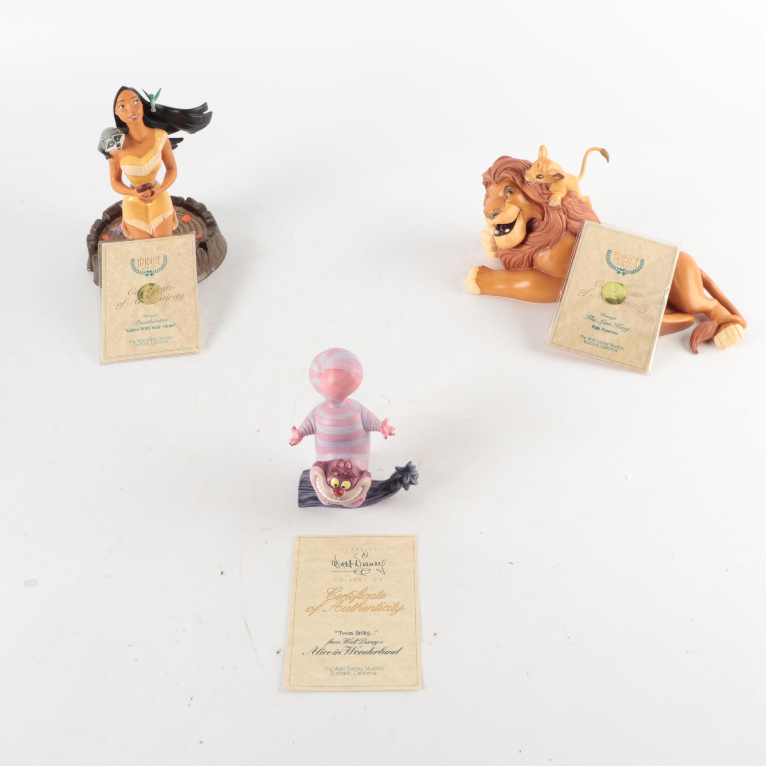 Walt Disney Classics Collection "Pals Forever" and Other Ceramic Figurines