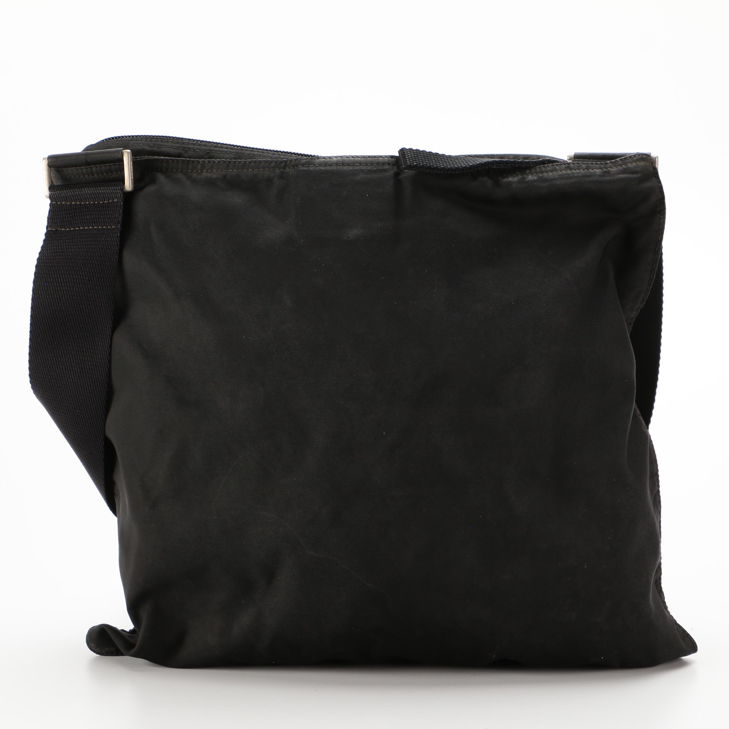Prada Crossbody in Black Tessuto Nylon