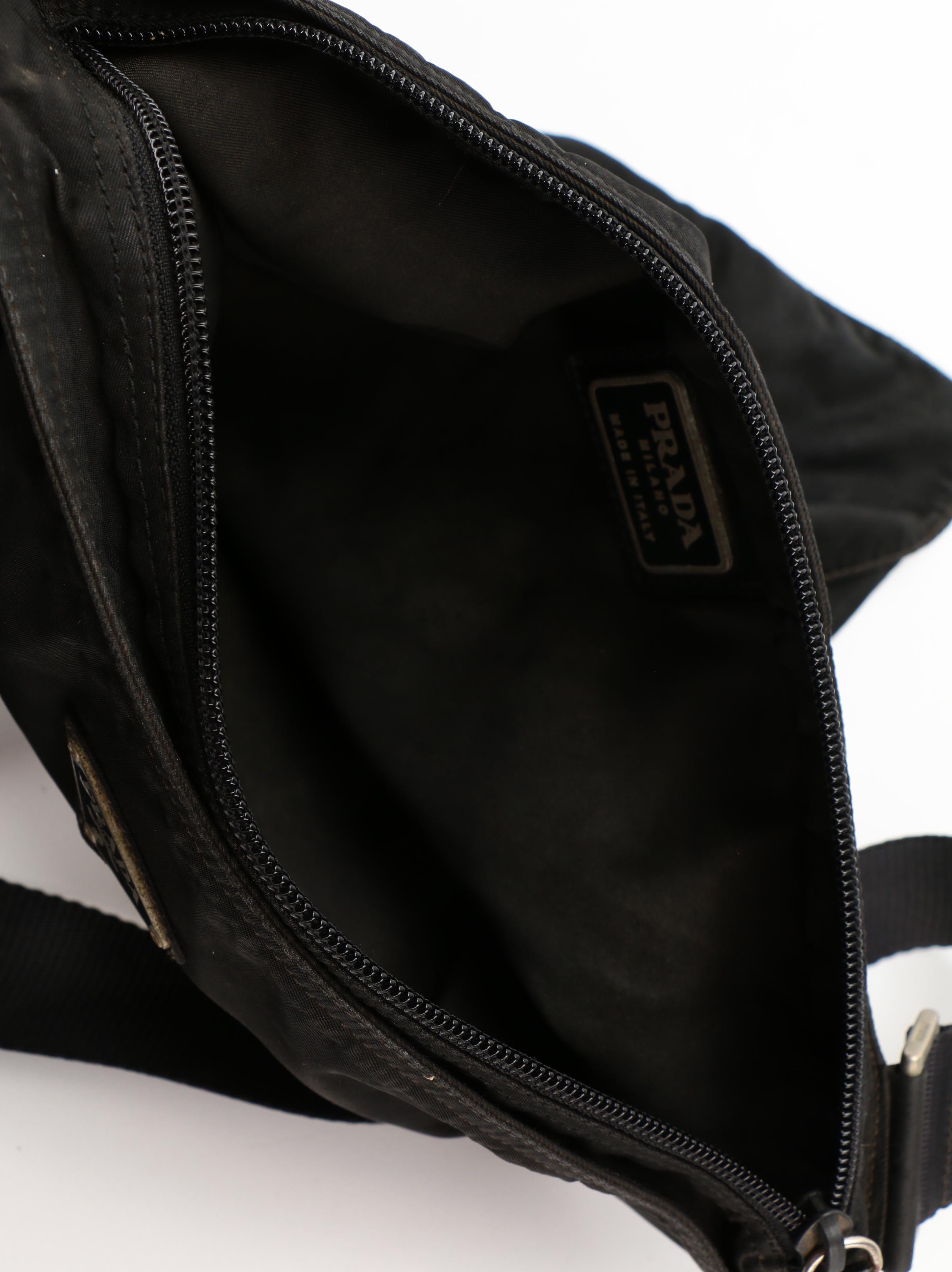 Prada Crossbody in Black Tessuto Nylon