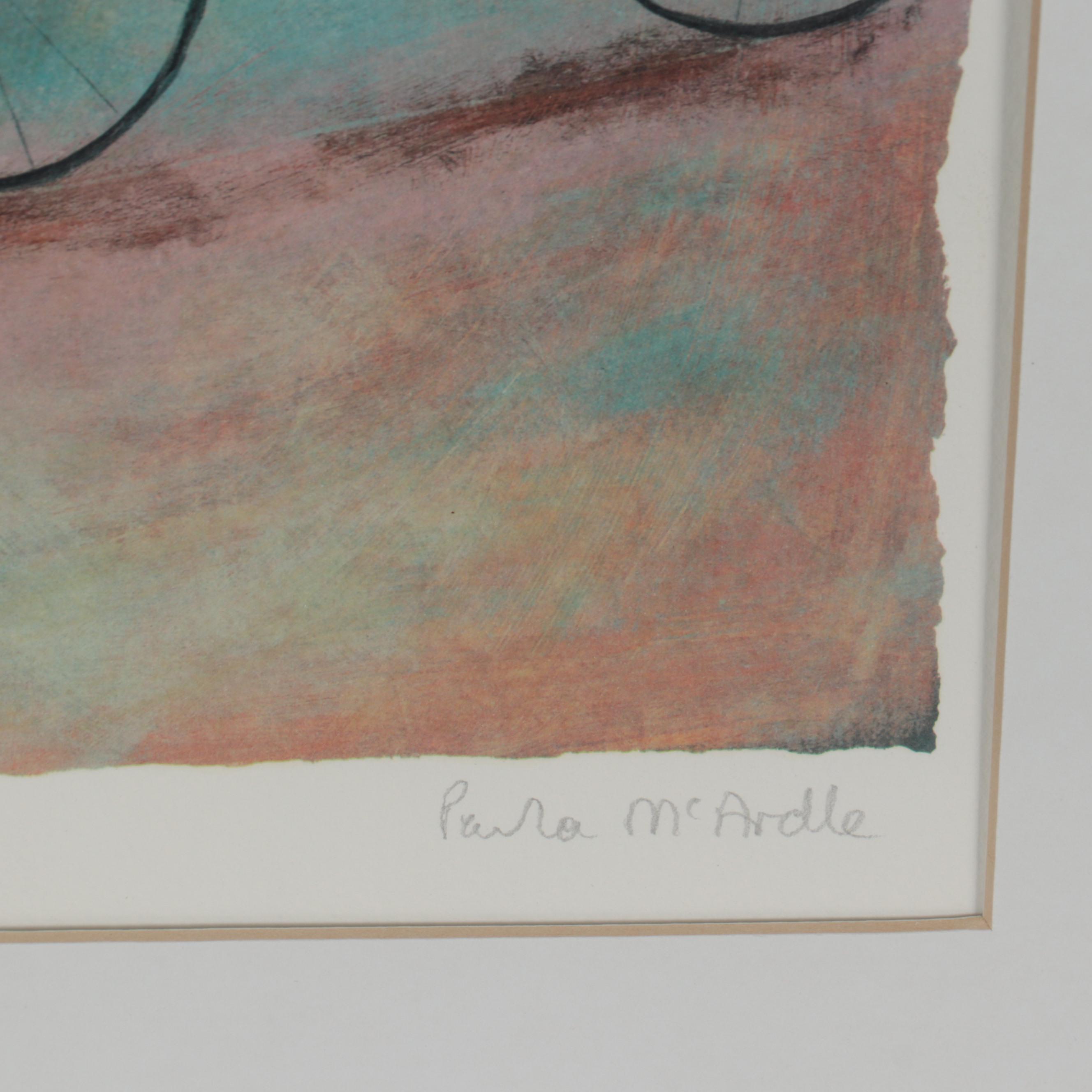 Paula McArdle Giclée "Walking the Dog"