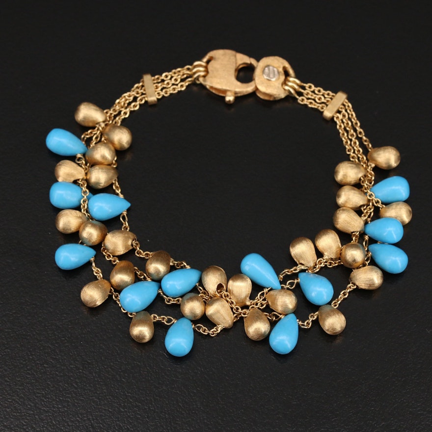 Marco Bicego "Acapulco" 18K Multi-Strand Bracelet