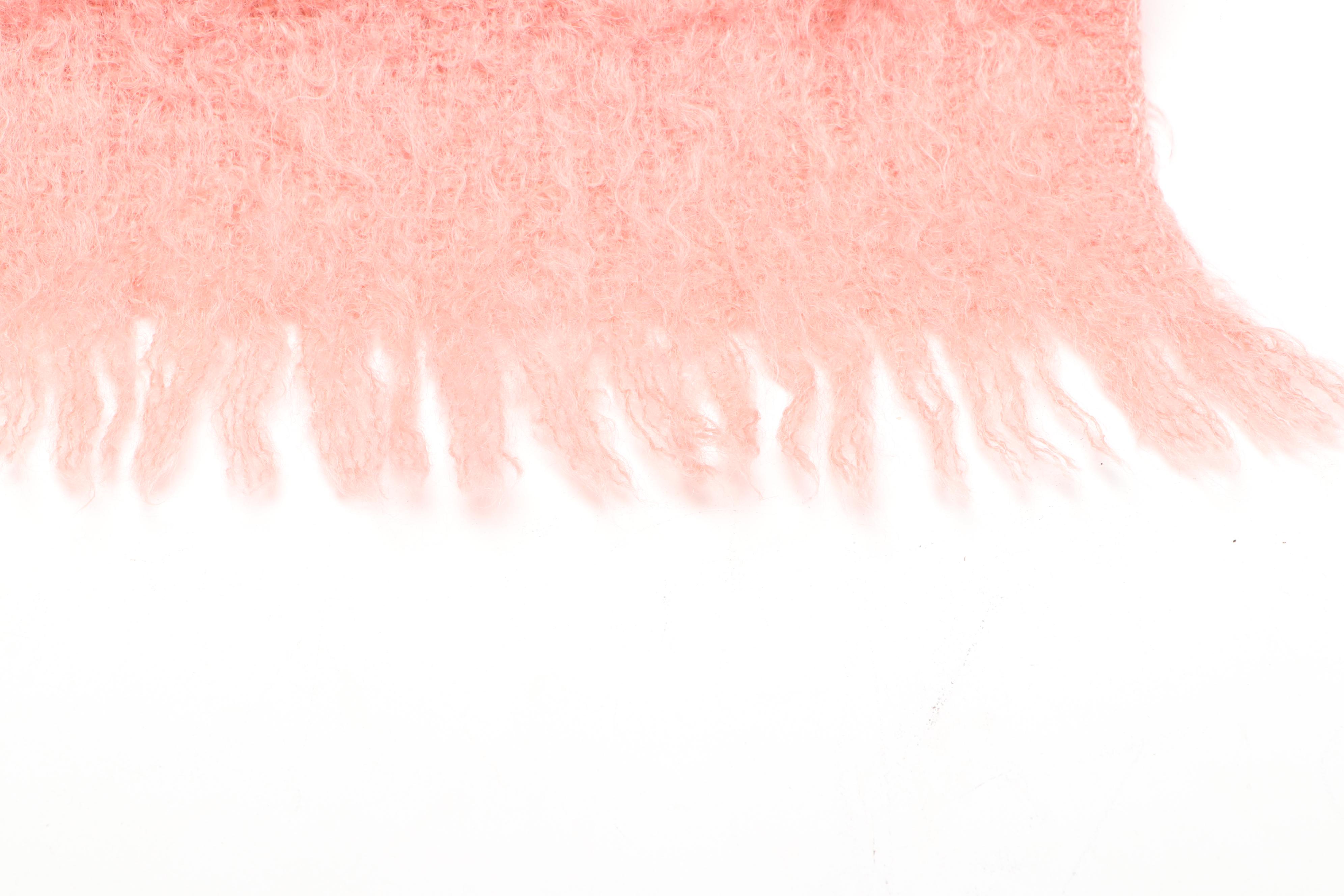 Ourson Robin Marieton French Mohair Throw Blanket