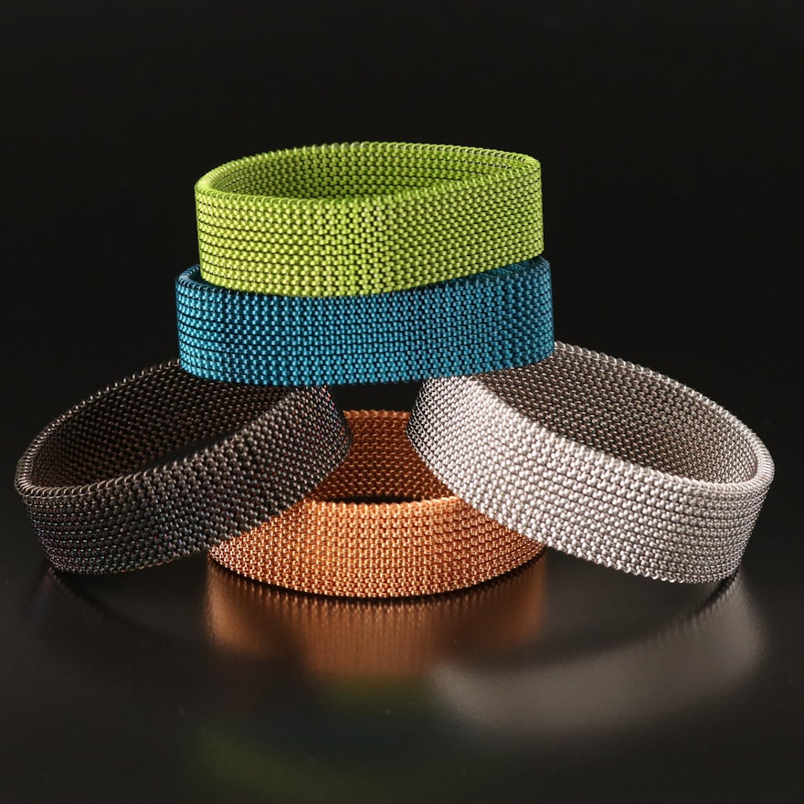 Multi-Color Expandable Bracelets