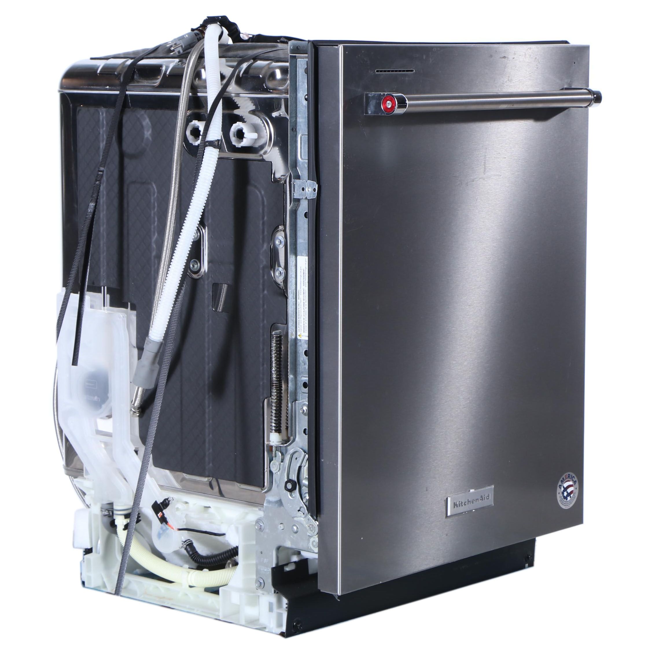 KitchenAid 24" PrintShield™ Finish Top Control  Built-In Dishwasher