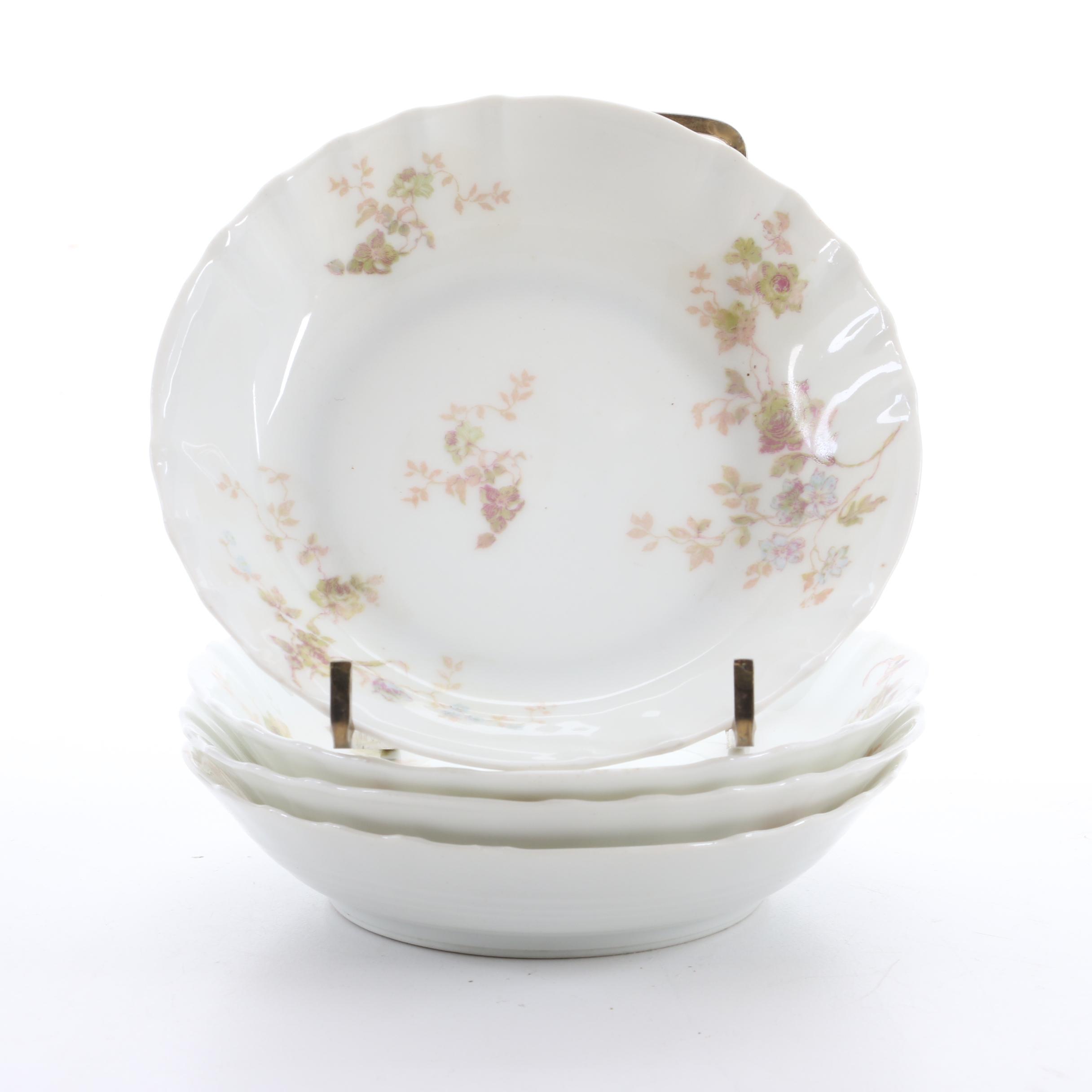 Theodore Haviland Porcelain Limoges Dinnerware, Late 19th / Early 20th Century