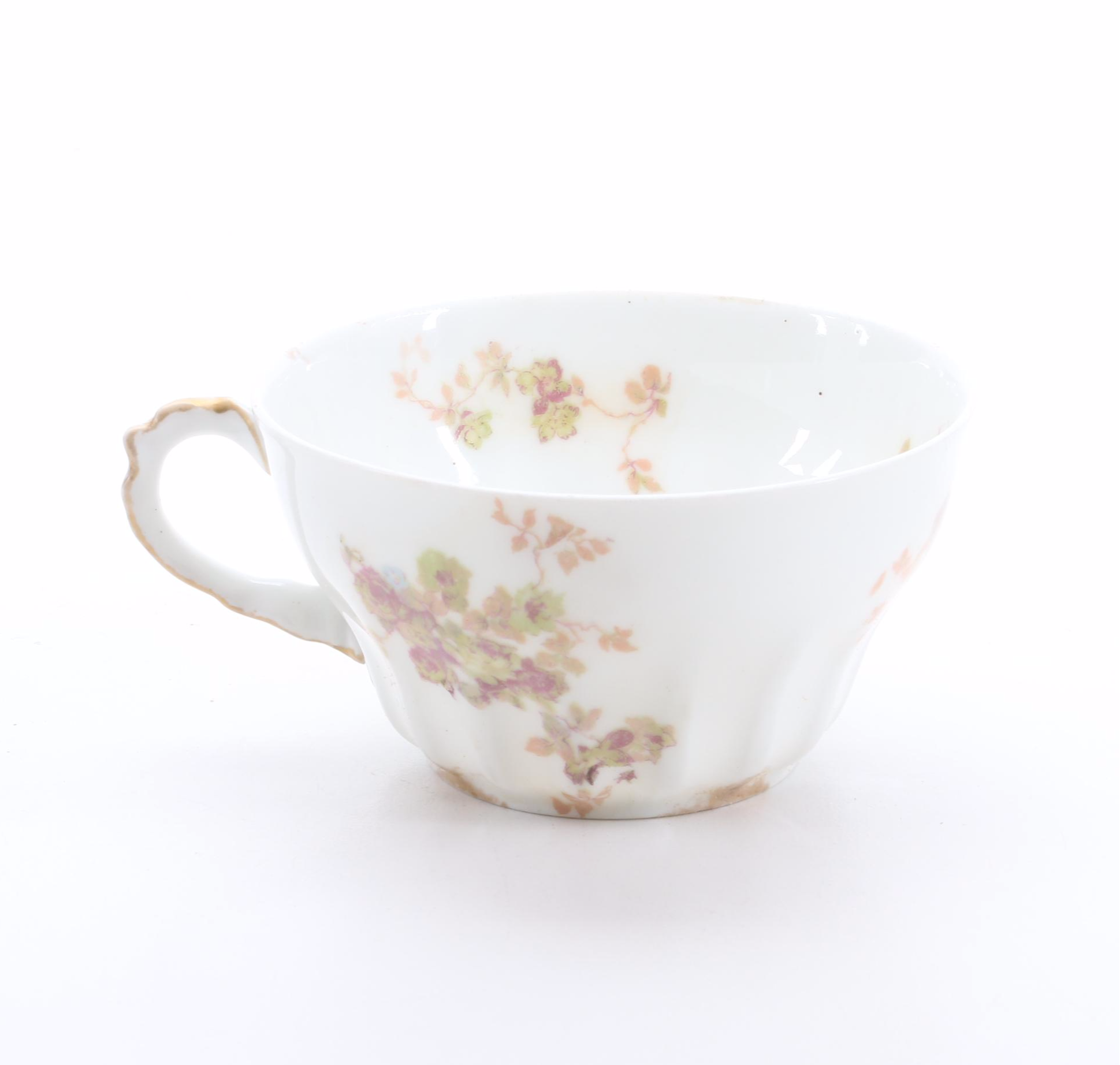 Theodore Haviland Porcelain Limoges Dinnerware, Late 19th / Early 20th Century