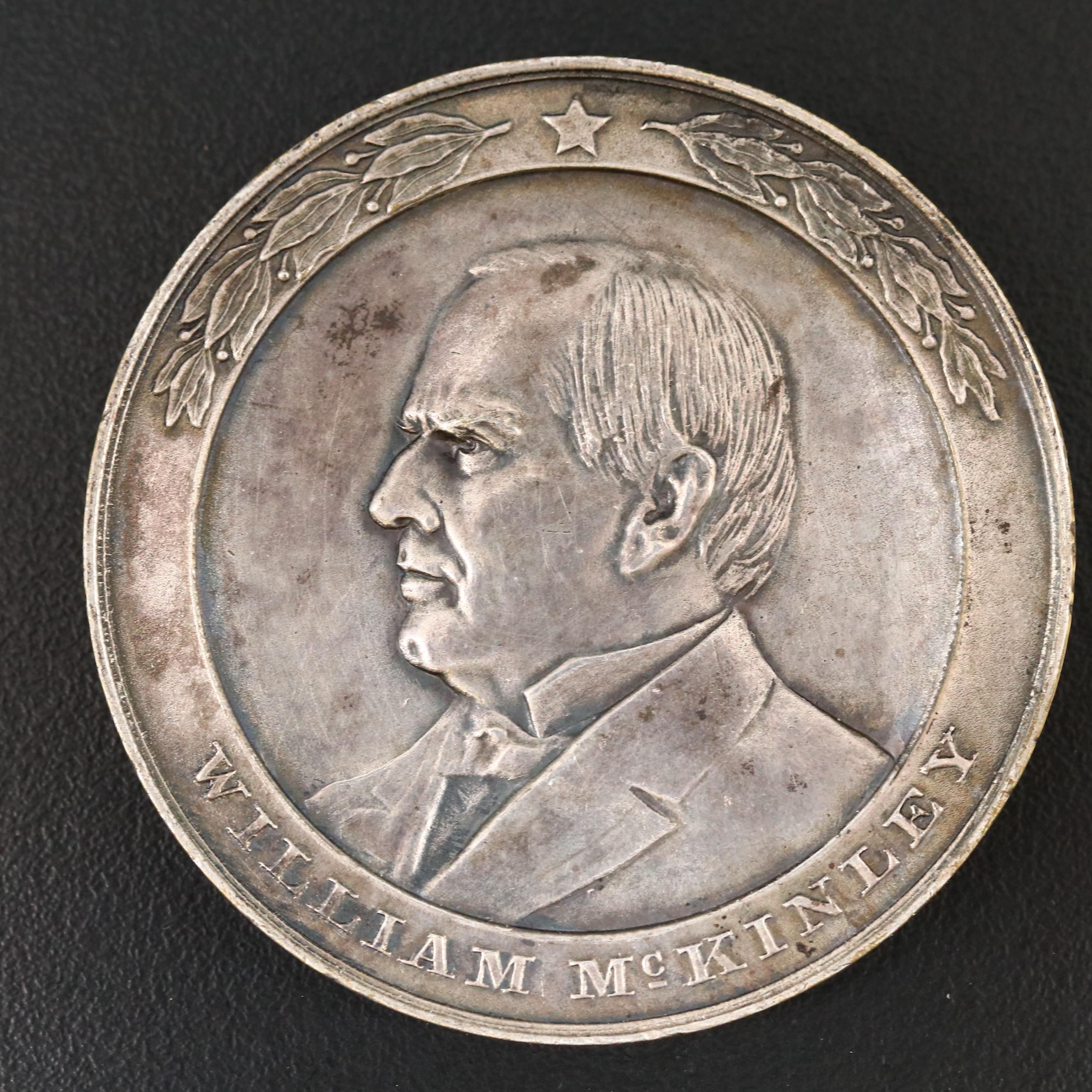 1907 President William McKinley Memorial Dedication Medal