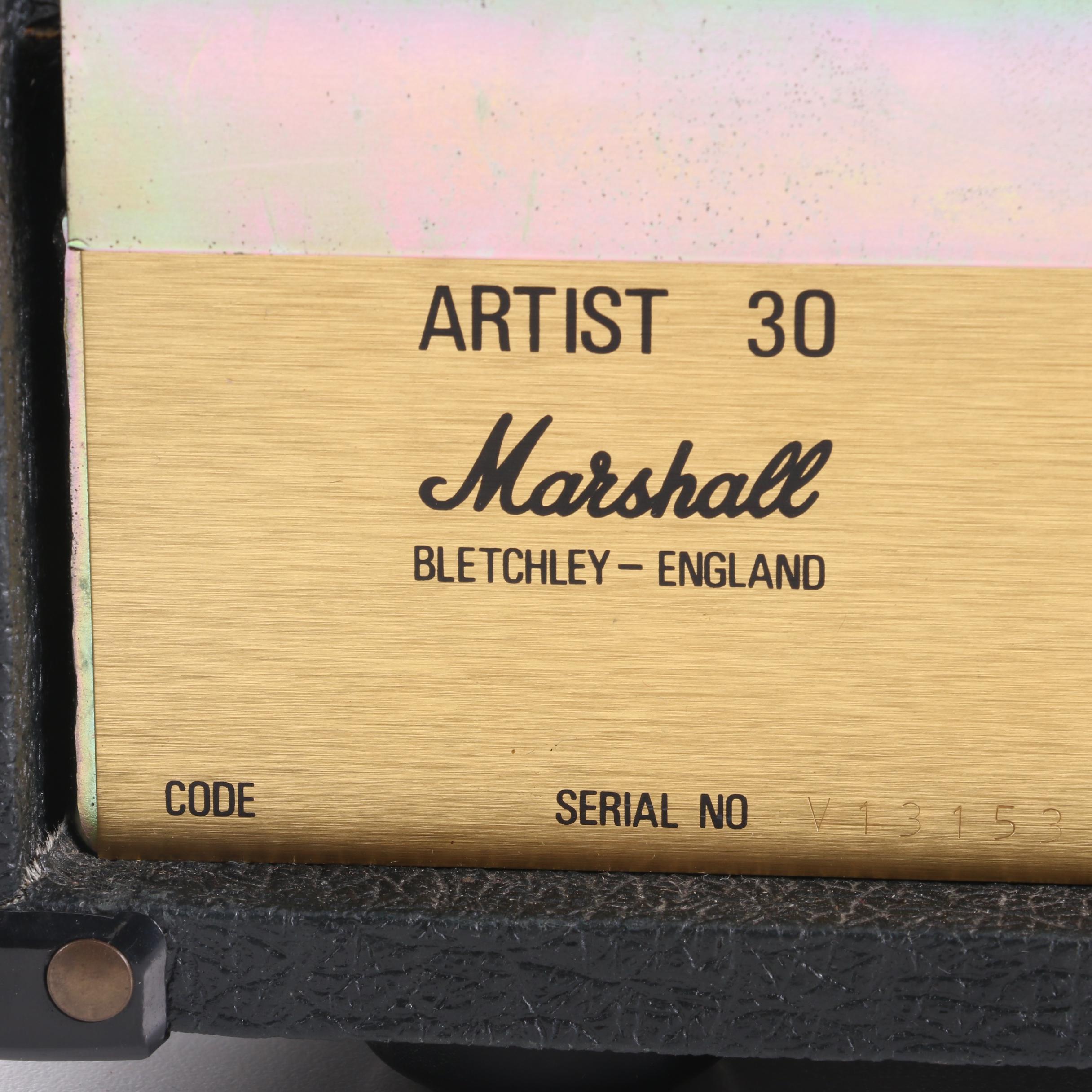 Marshall Artist 3203 30-Watt Amplifier Head