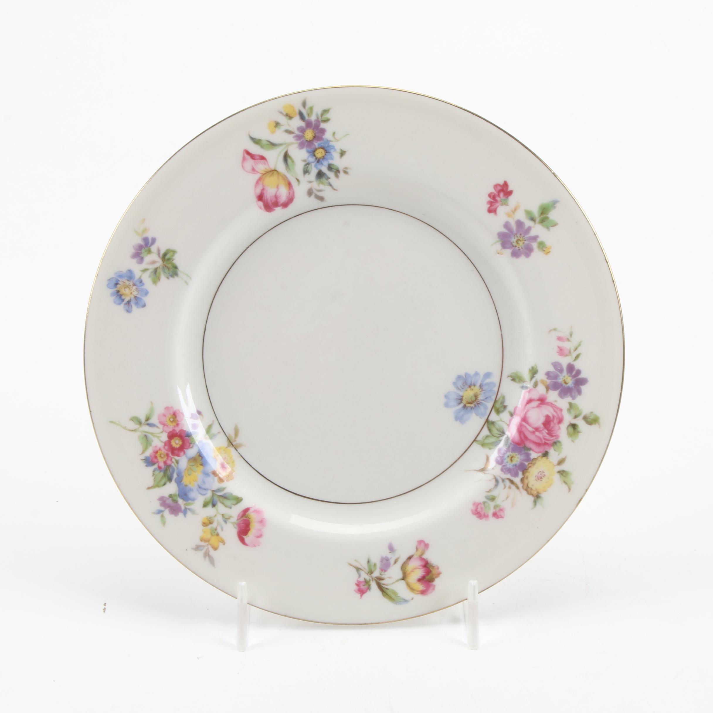 Theodore Haviland "Pasadena" Bone China Dinnerware, Late 20th Century