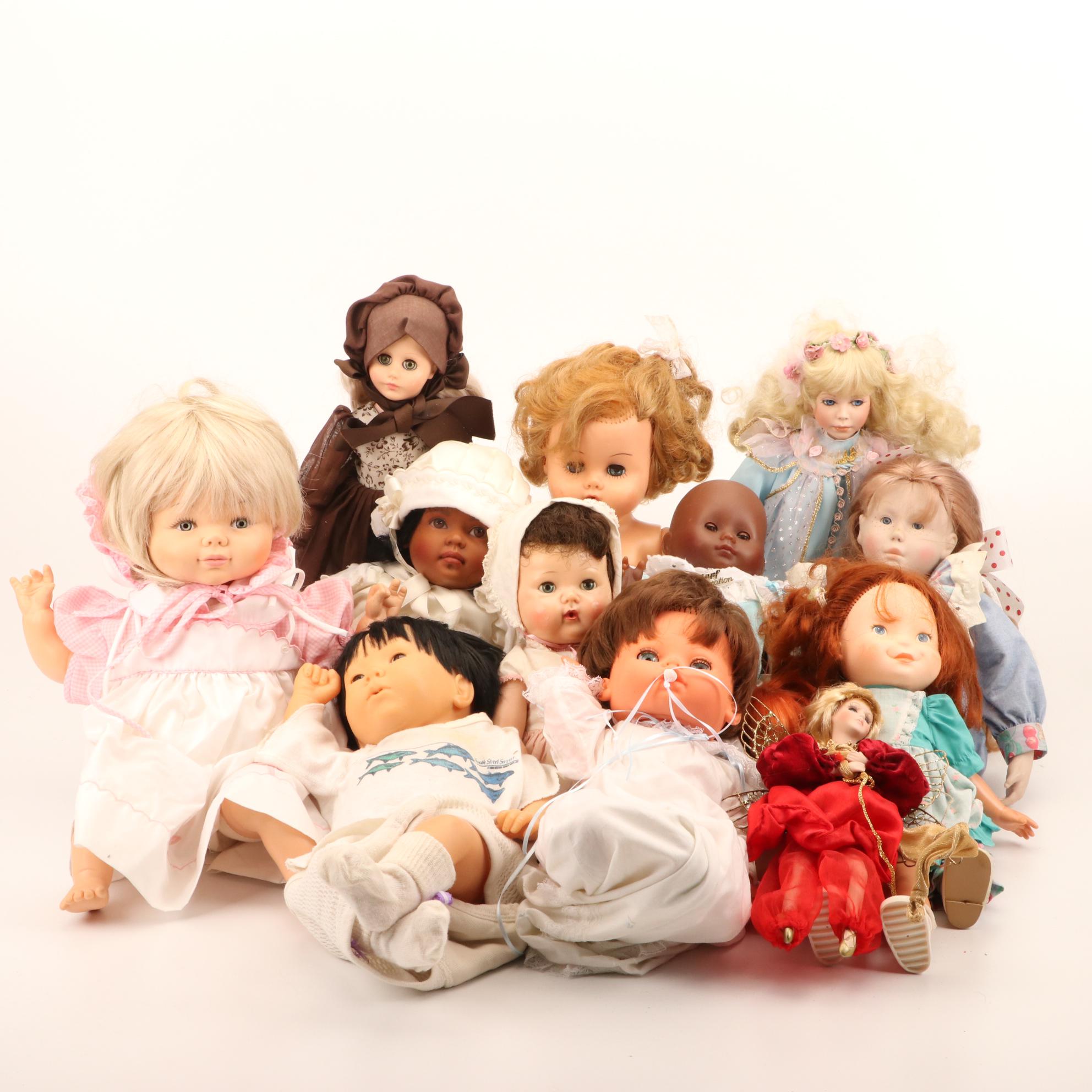 Composition, Modern Composite and Other Dolls