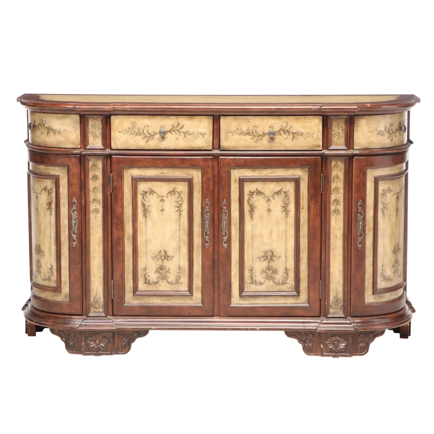 Venetian Style Paint-Decorated Buffet