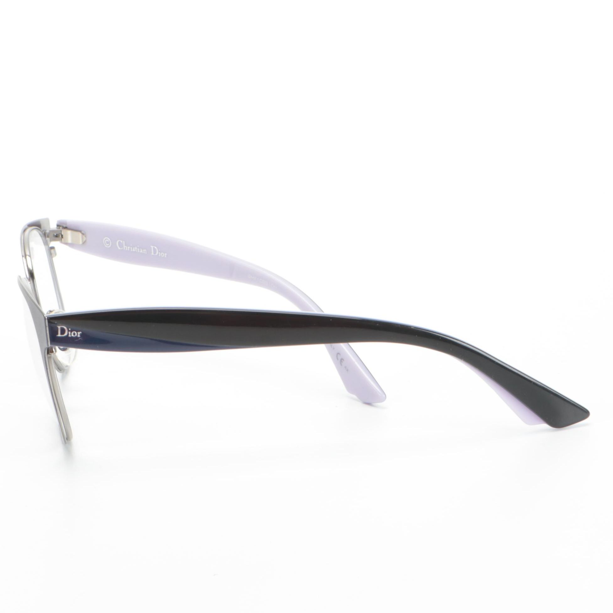 Christian Dior CD3781 Stainless Steel Round Eyeglass Frames