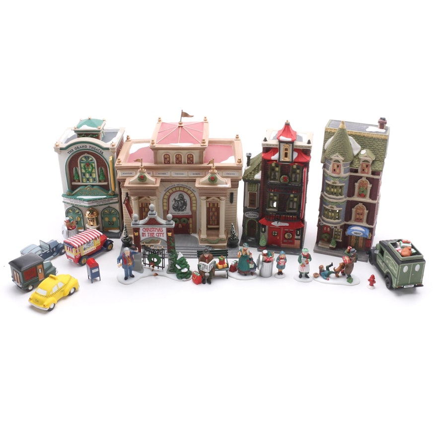 Department 56 Heritage Village Hand-Painted Porcelain Buildings and Figurines