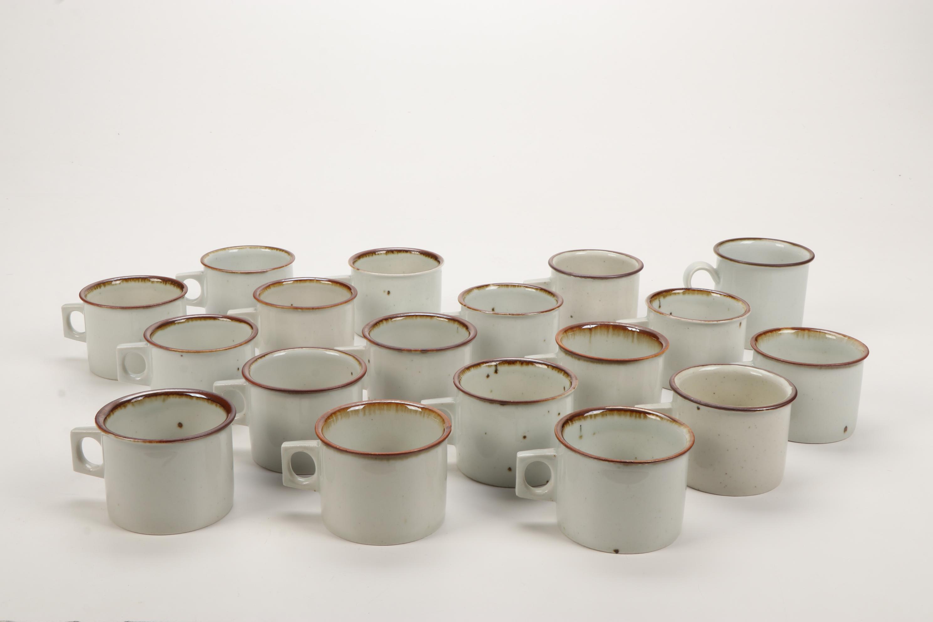 Niels Refsgaard for Dansk "Brown Mist" Dinnerware, 1972–2002