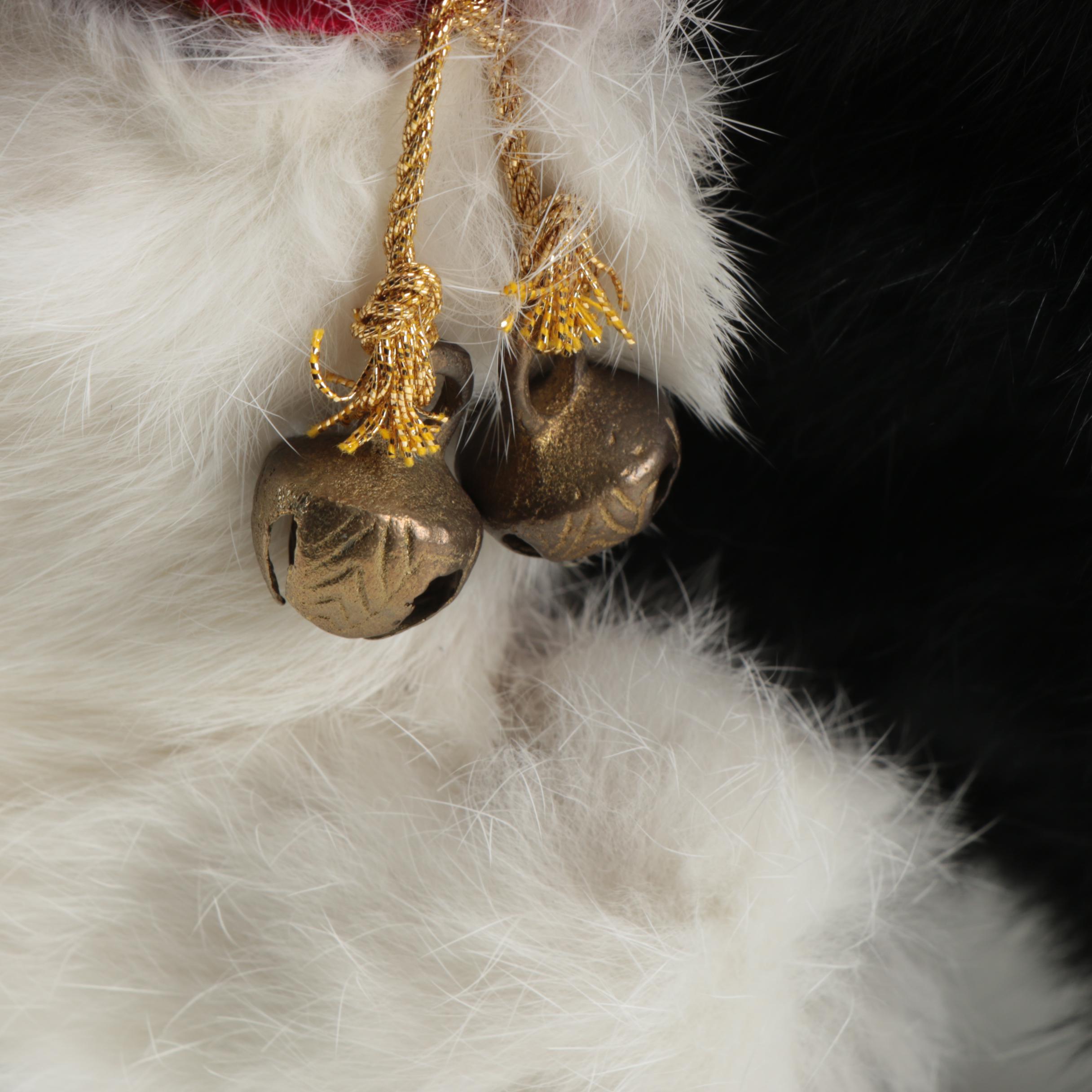 Lynn Haney Collection "Christmas Express" Santa and Bear Figurine, 1999