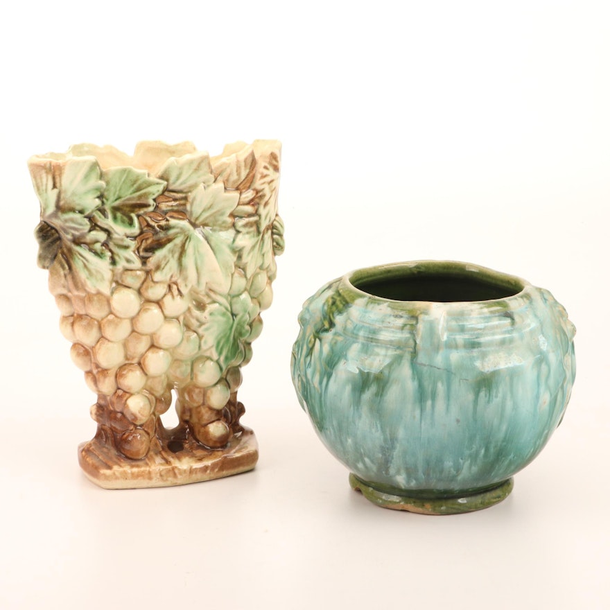 Ohio Art Pottery Planters, Early to Mid 20th Century