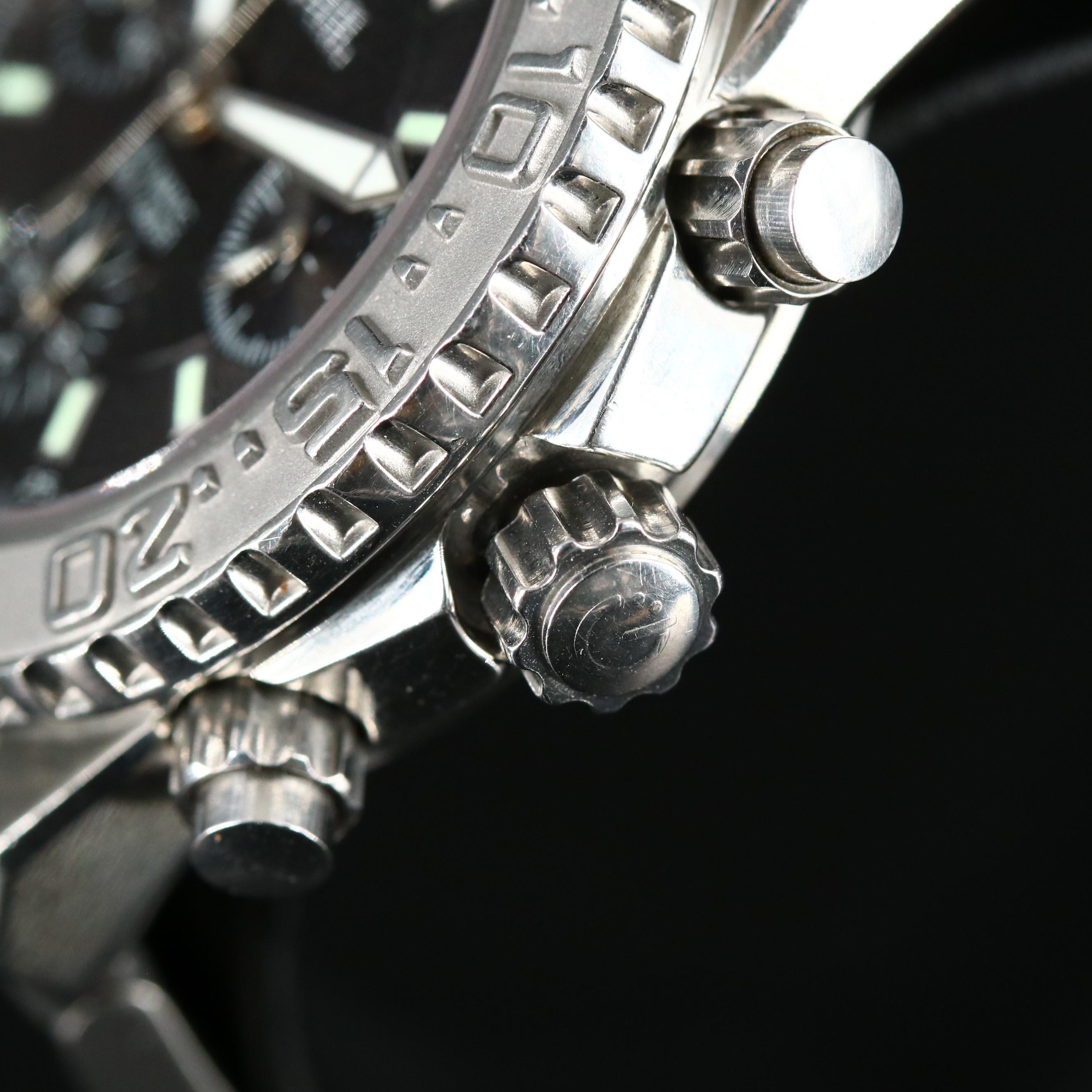 Gevril Sea Cloud Chronograph Stainless Steel Automatic Watch