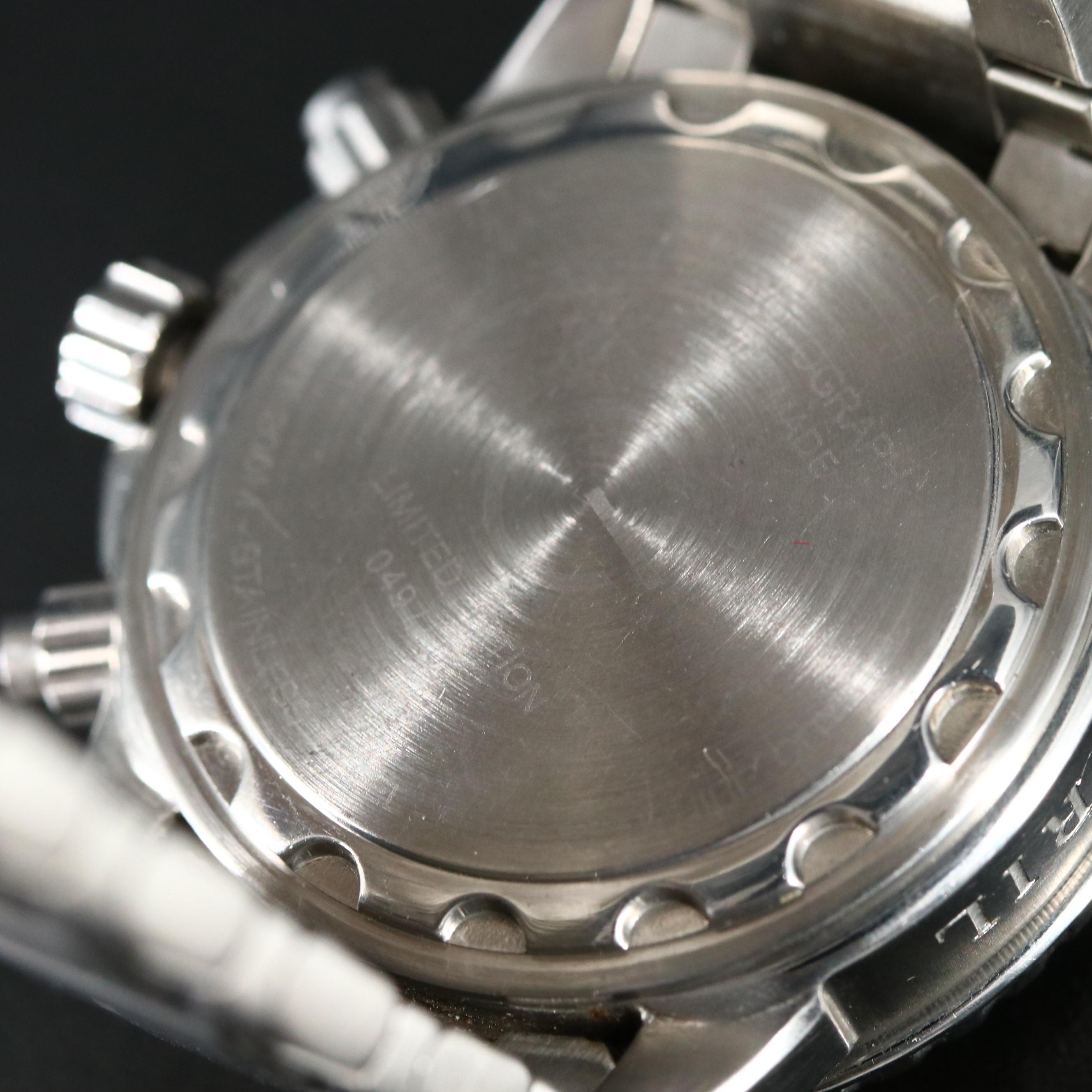 Gevril Sea Cloud Chronograph Stainless Steel Automatic Watch