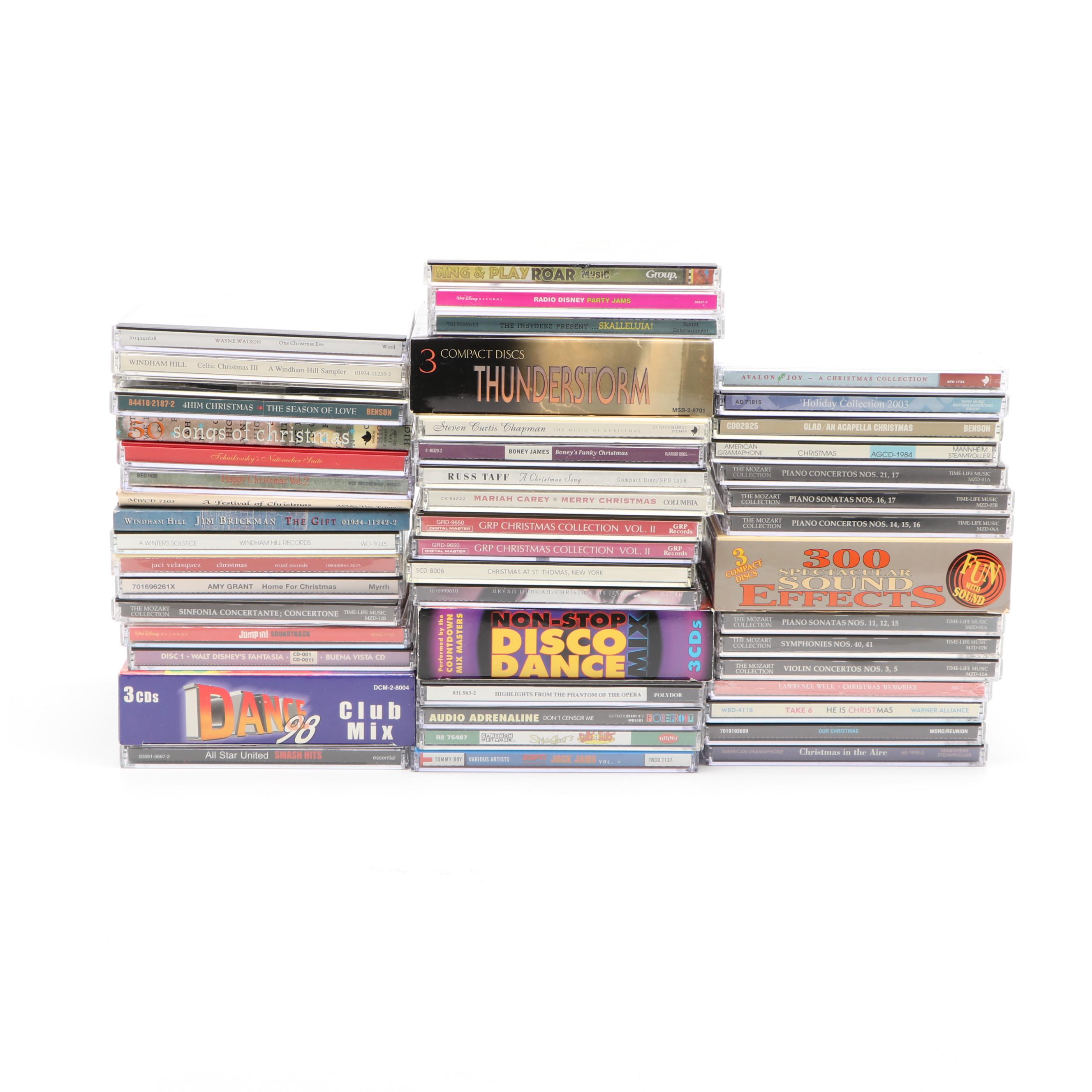 Christmas, Classical, Disney and Other CDs