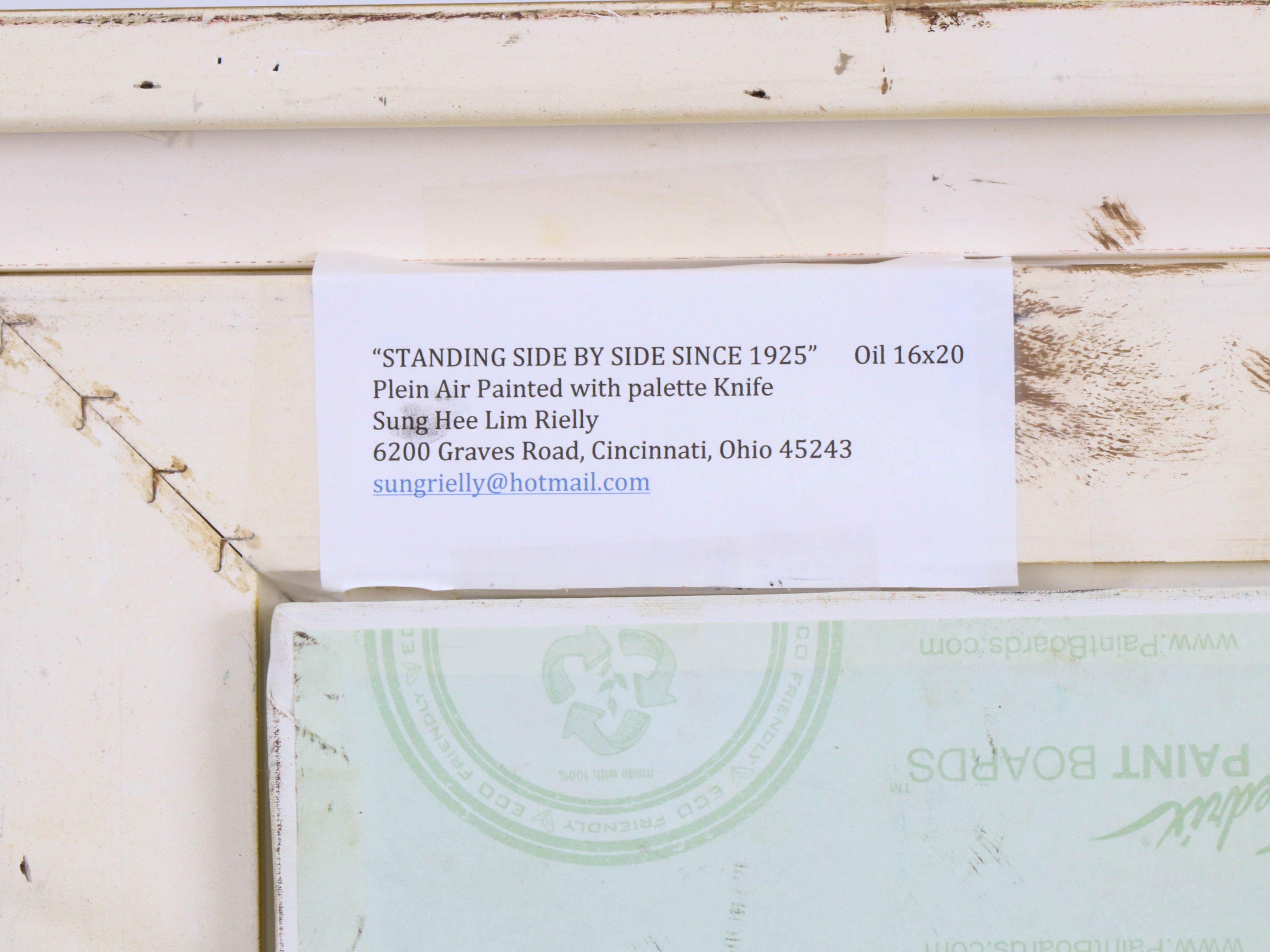 Sung H. Lim Oil Painting "Side by Side Since 1925"