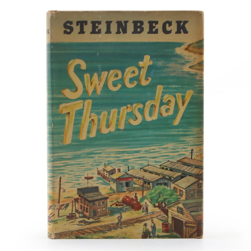 First Edition "Sweet Thursday" by John Steinbeck, 1954