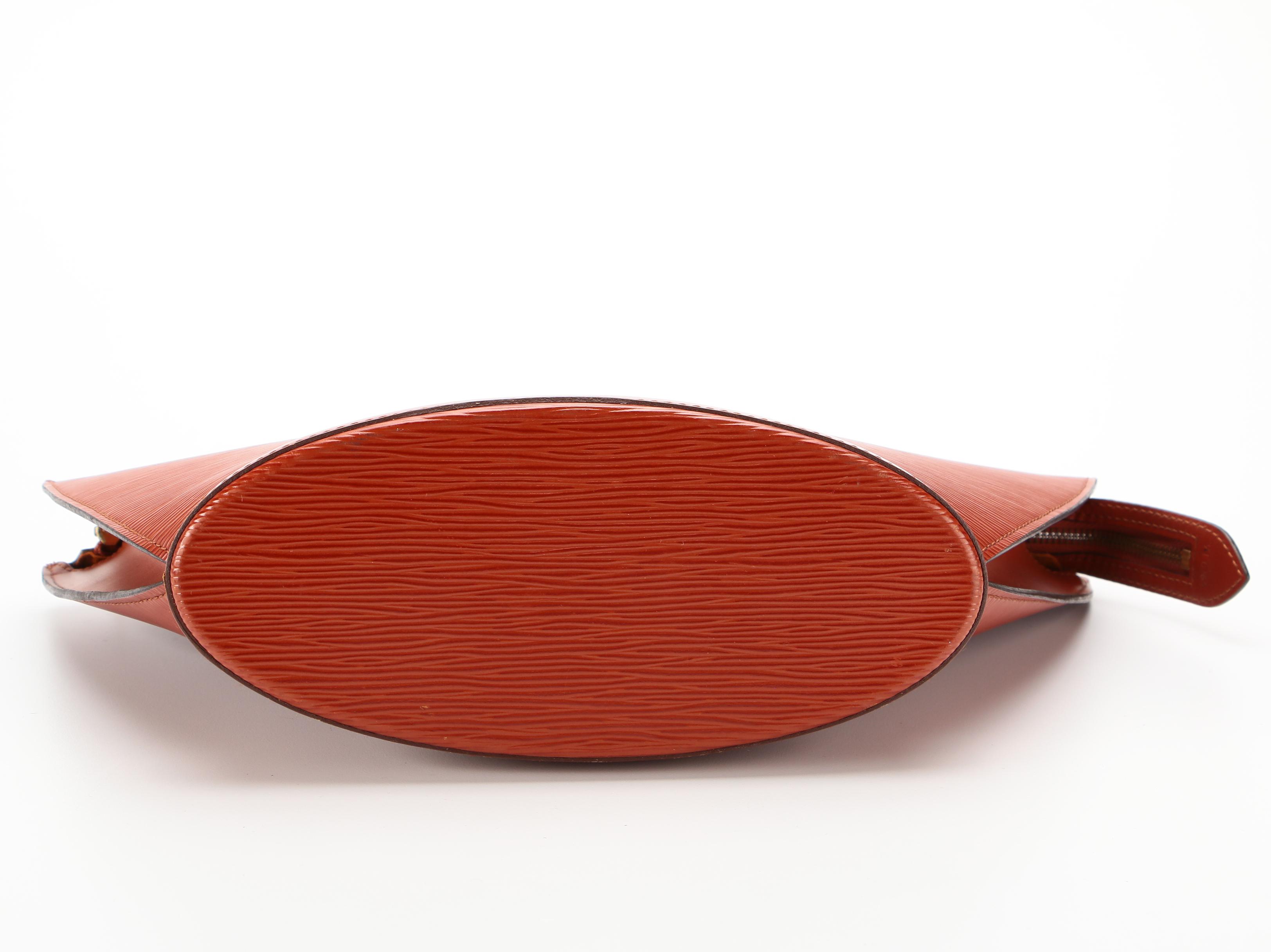 Louis Vuitton Saint Jacques PM Bag in Kenyan Fawn Epi and Smooth Leather