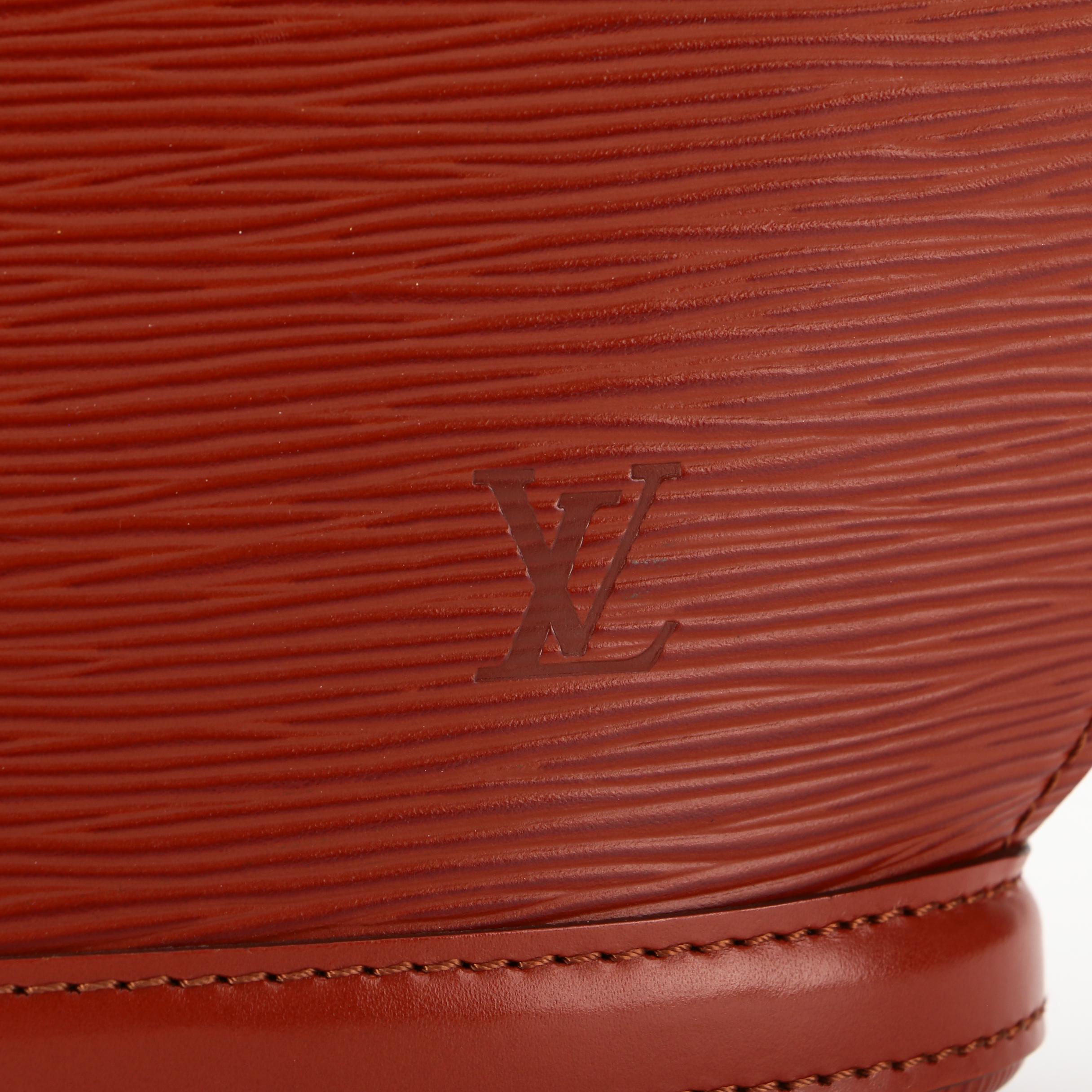 Louis Vuitton Saint Jacques PM Bag in Kenyan Fawn Epi and Smooth Leather