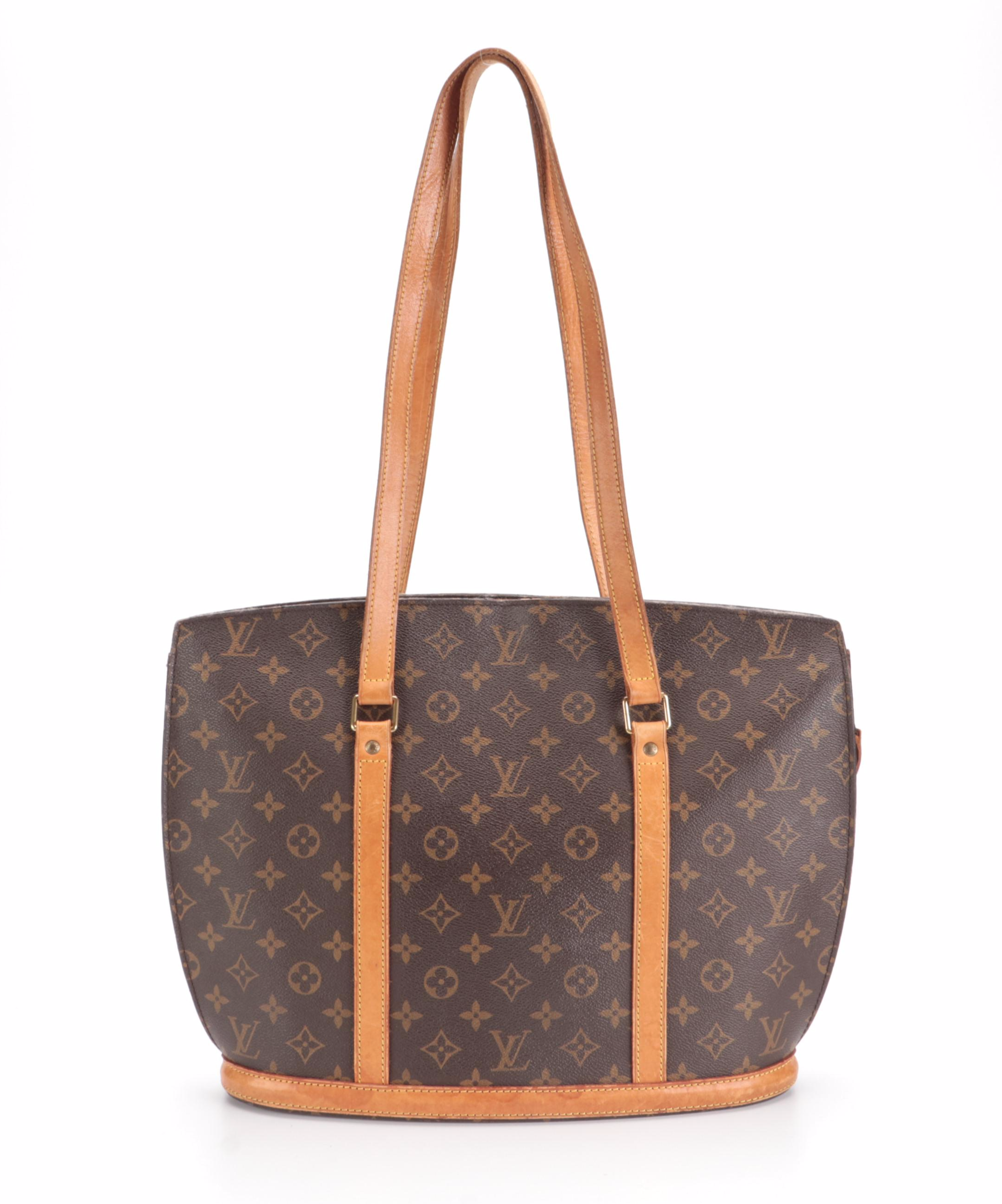 Louis Vuitton Babylone Tote in Monogram Canvas and Vachetta Leather