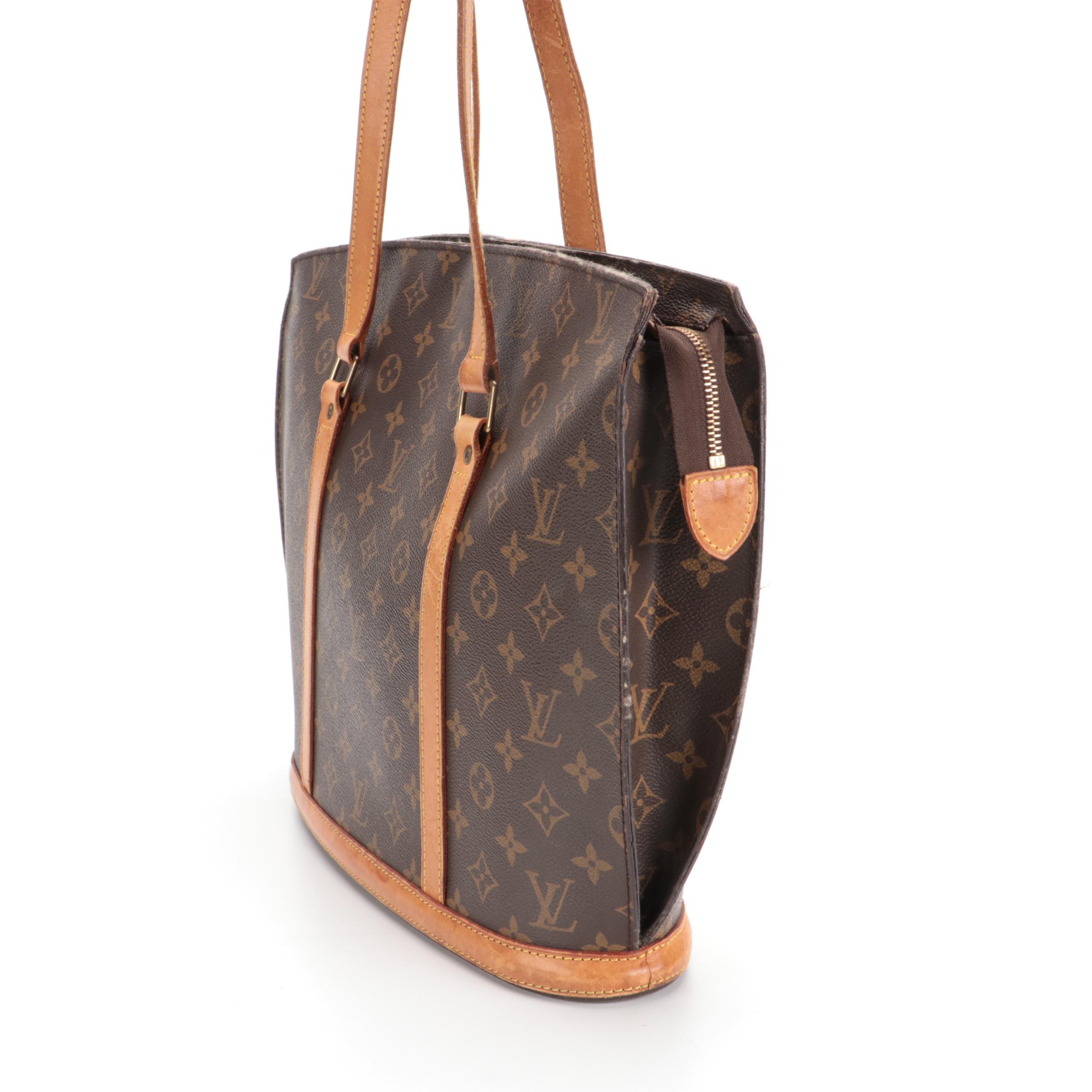 Louis Vuitton Babylone Tote in Monogram Canvas and Vachetta Leather
