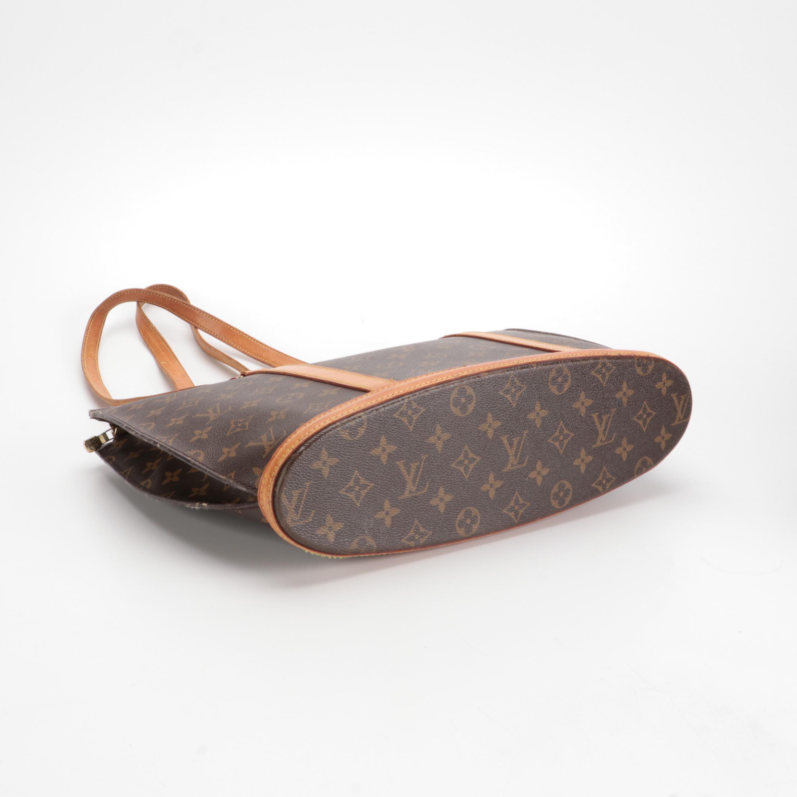 Louis Vuitton Babylone Tote in Monogram Canvas and Vachetta Leather