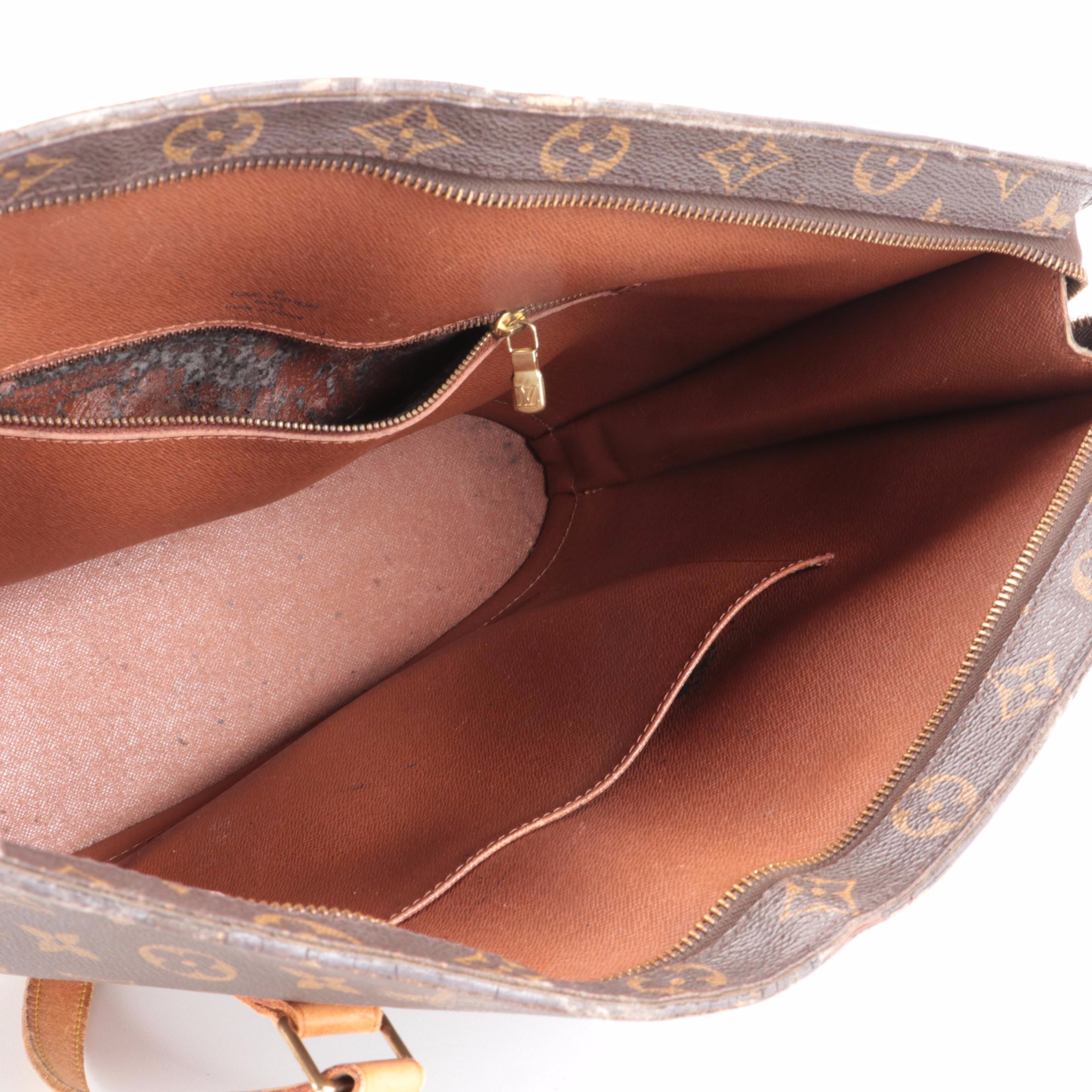 Louis Vuitton Babylone Tote in Monogram Canvas and Vachetta Leather