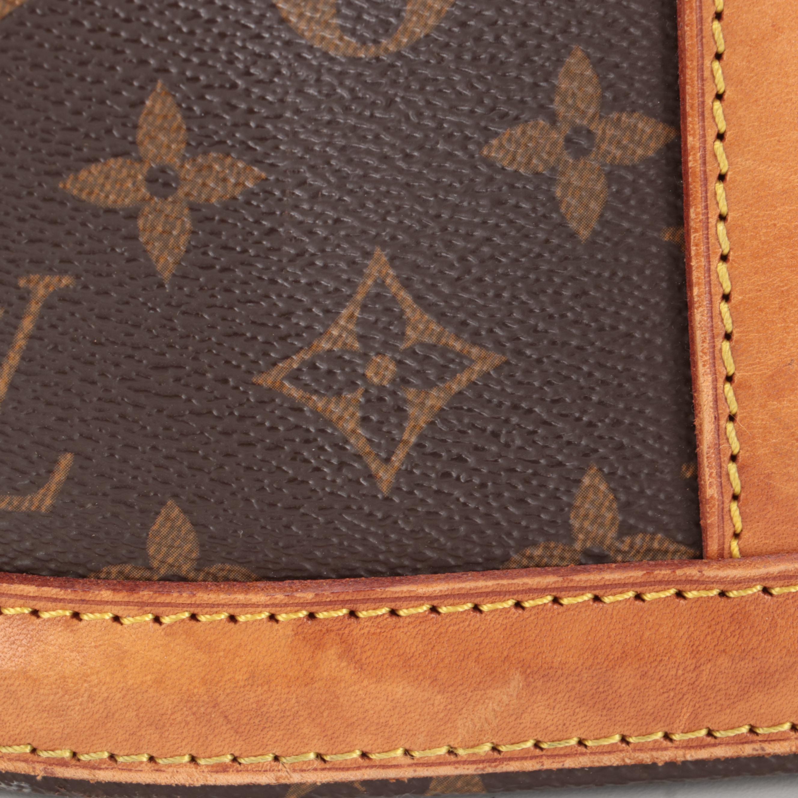 Louis Vuitton Babylone Tote in Monogram Canvas and Vachetta Leather