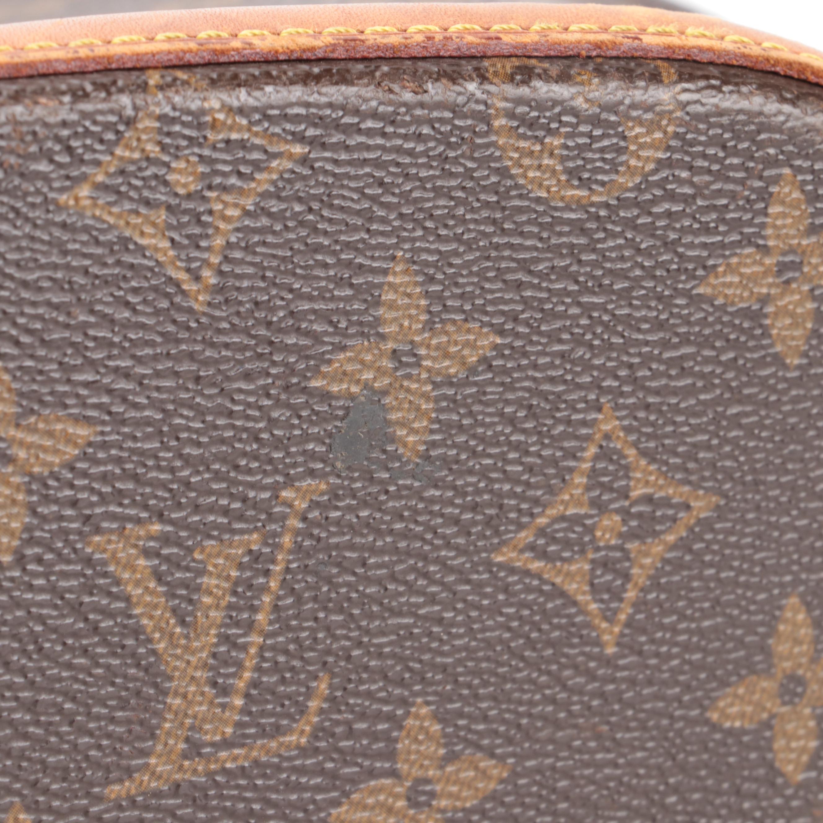 Louis Vuitton Babylone Tote in Monogram Canvas and Vachetta Leather