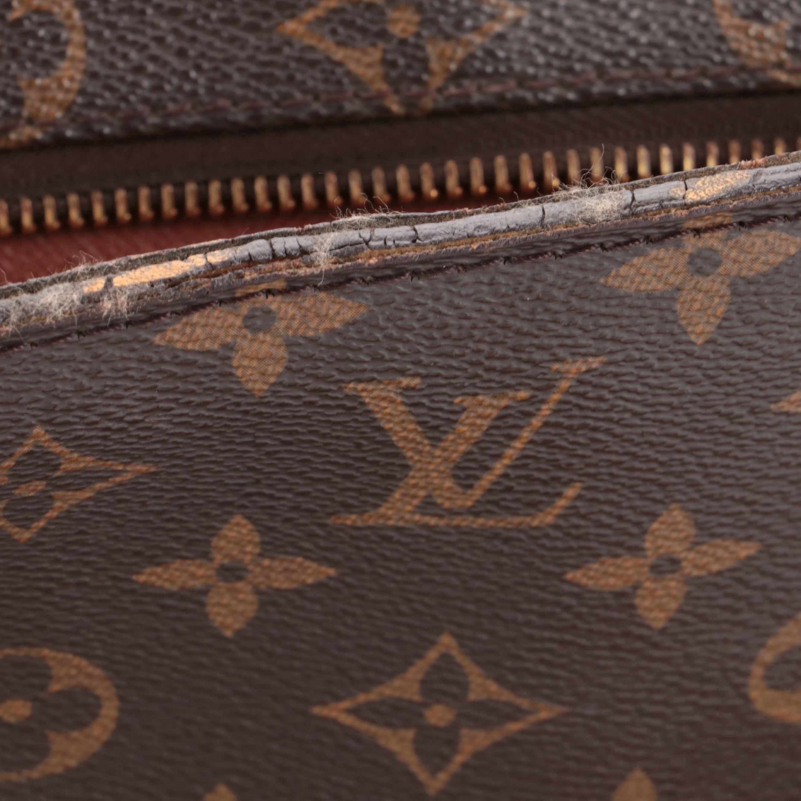 Louis Vuitton Babylone Tote in Monogram Canvas and Vachetta Leather