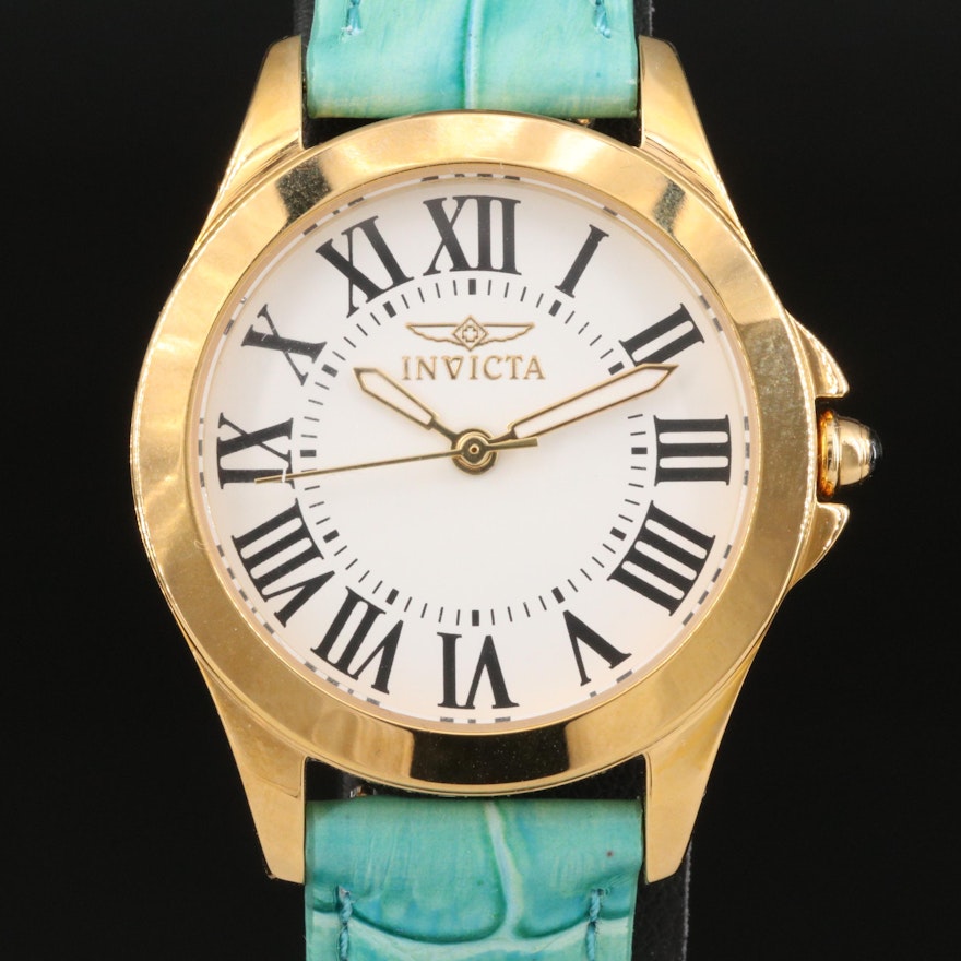 Invicta Angel Model No. 14989 with Four Interchangeable Leather Bands