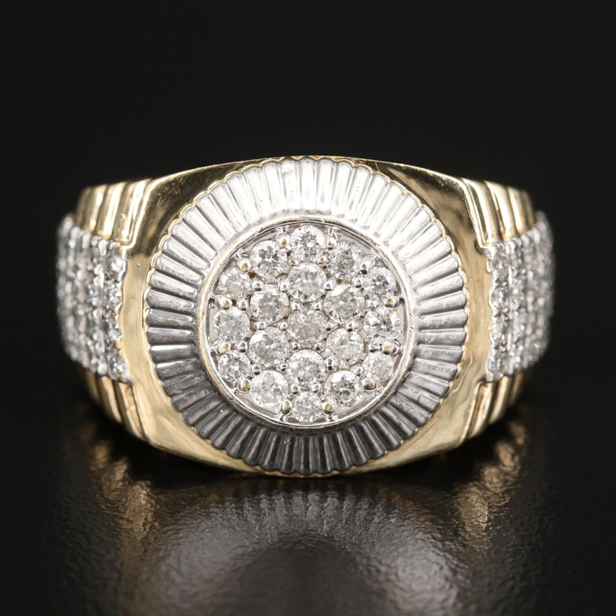 10K 1.26 CTW Diamond Ring