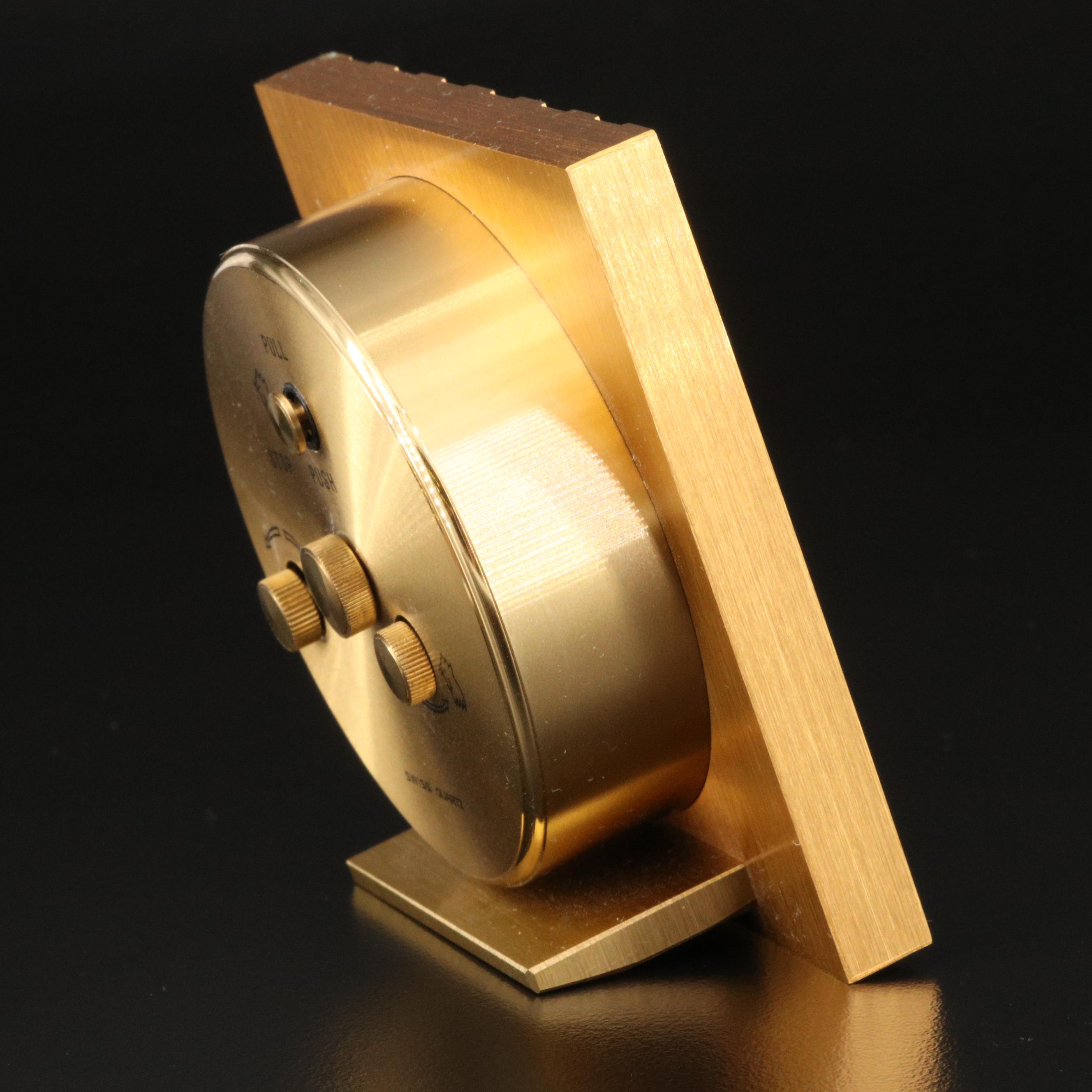 Tiffany & Co. Swiss Made Quartz Alarm  Clock