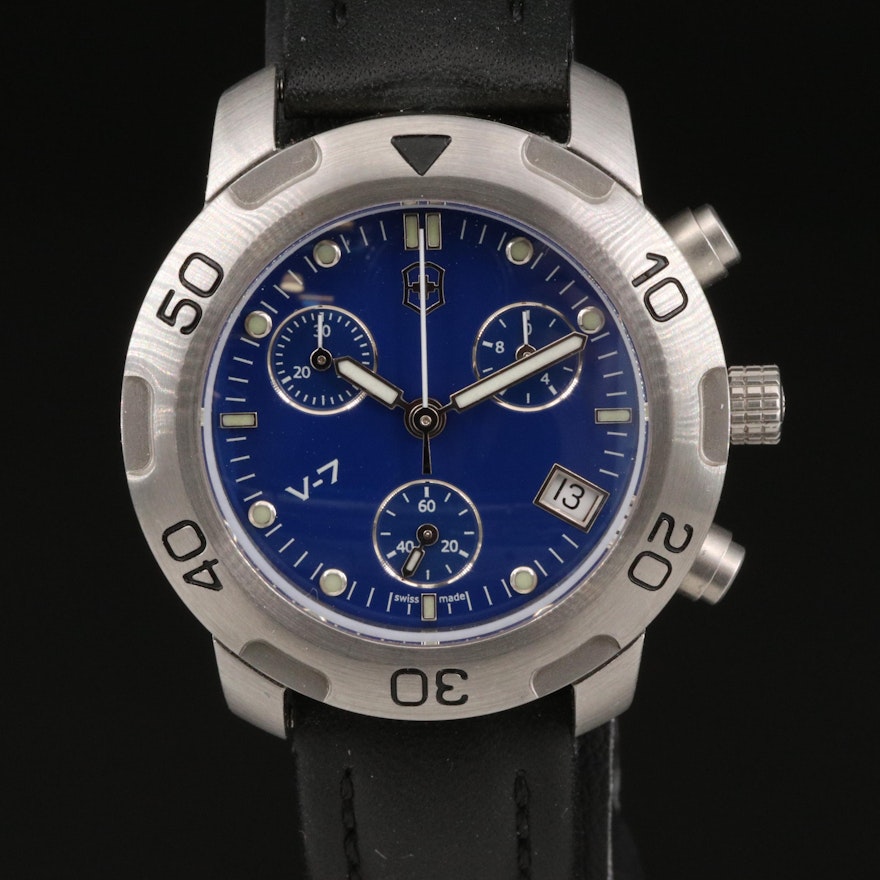 Victorinox V-7 Chronograph Wristwatch