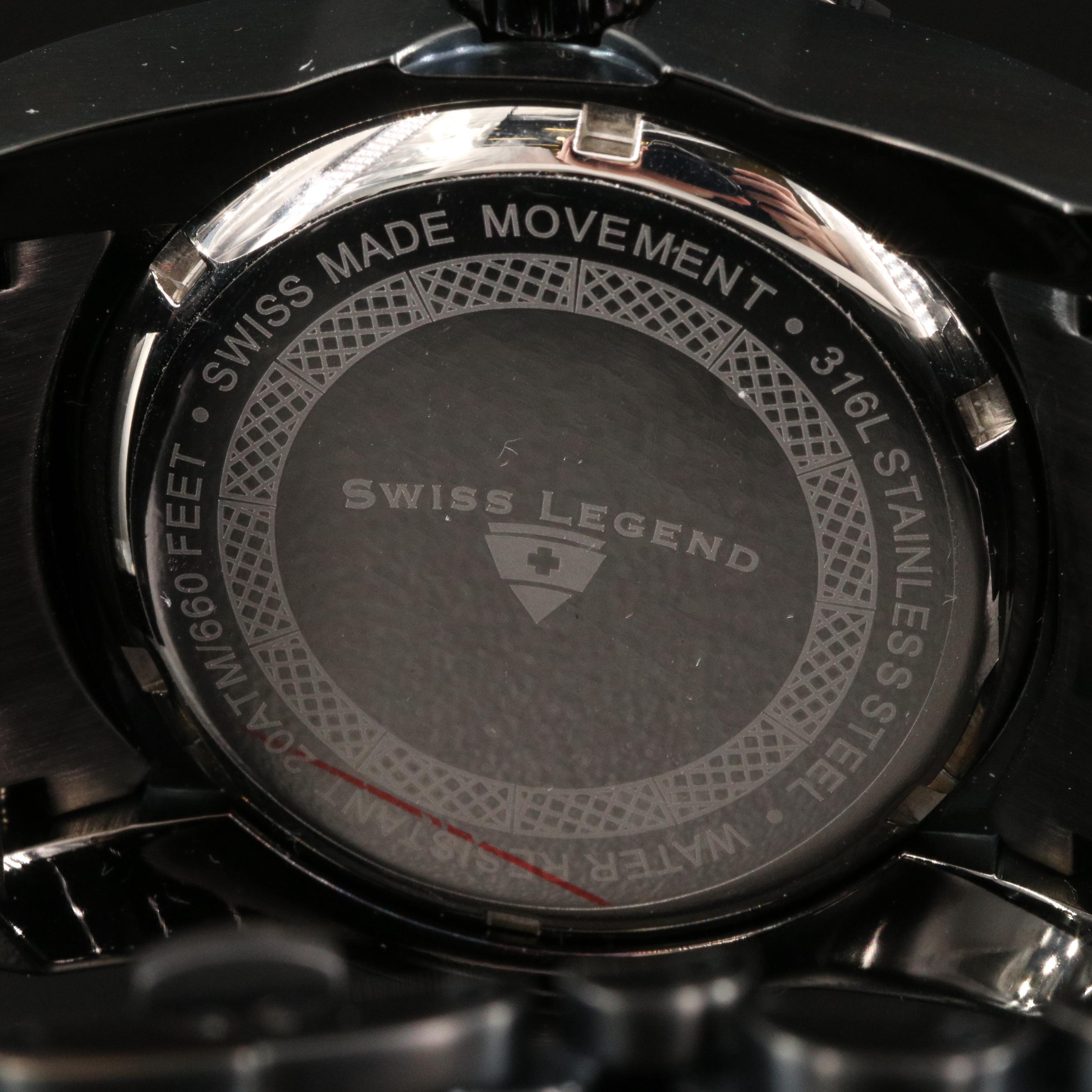 Swiss Legend Commander 200 Meters Watch